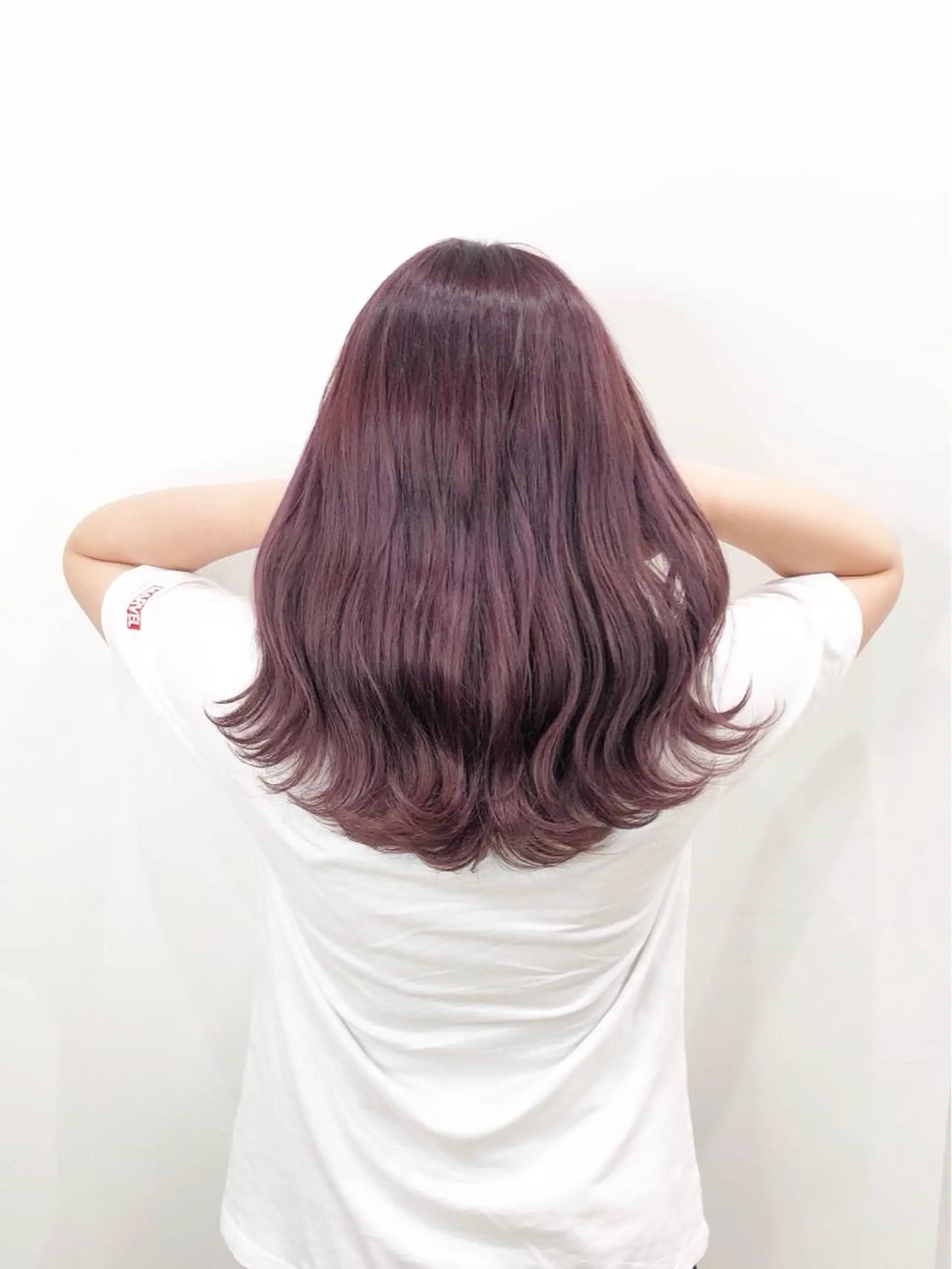セミロング カラー 🌙HIZUKI🌙 ハイトーン 艶髪のヘアスタイル