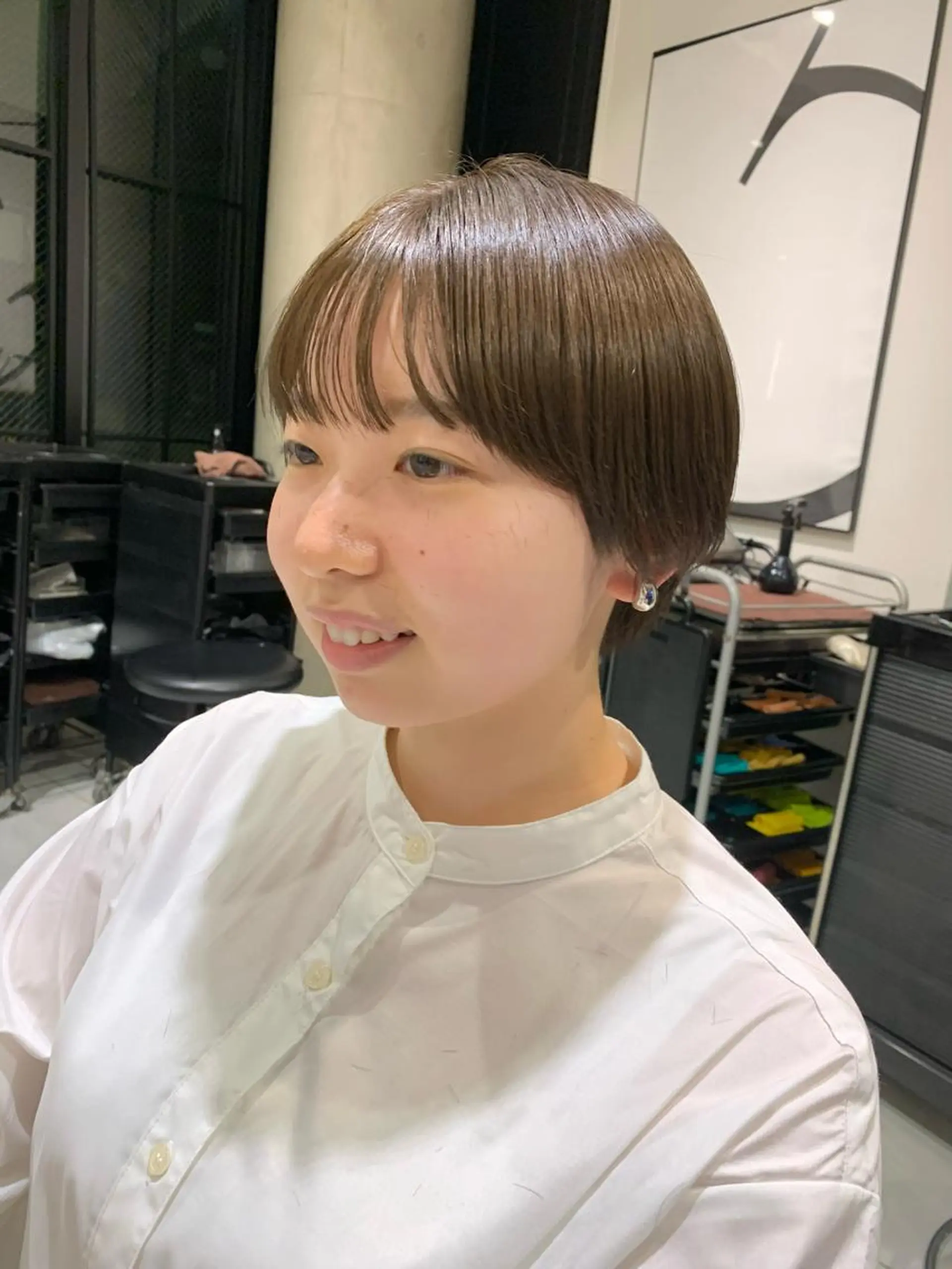 ショート ショートヘア TENELE所属・チバ タクミのヘアスタイル