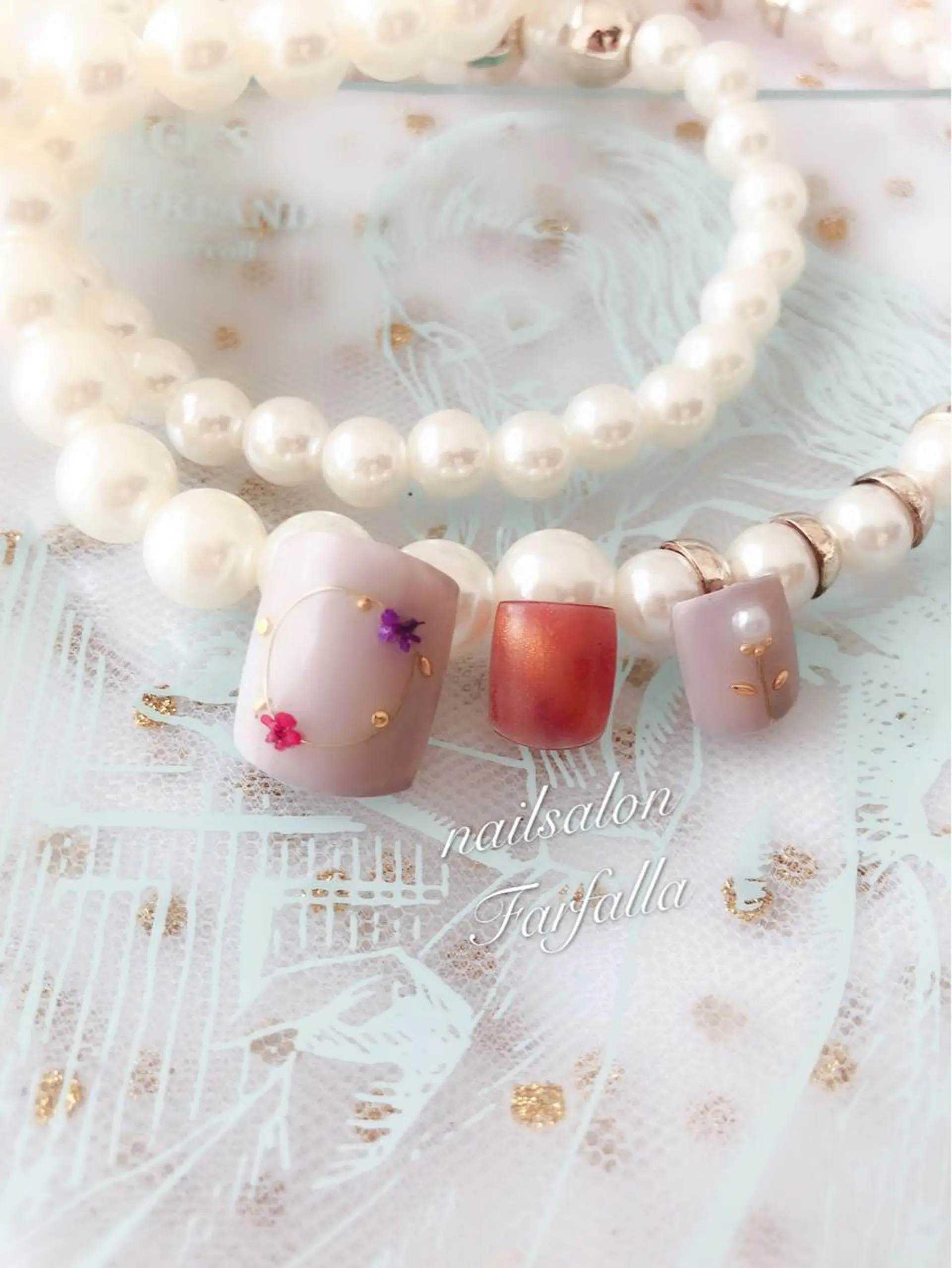 ネイル Farfalla Kieのネイルデザイン