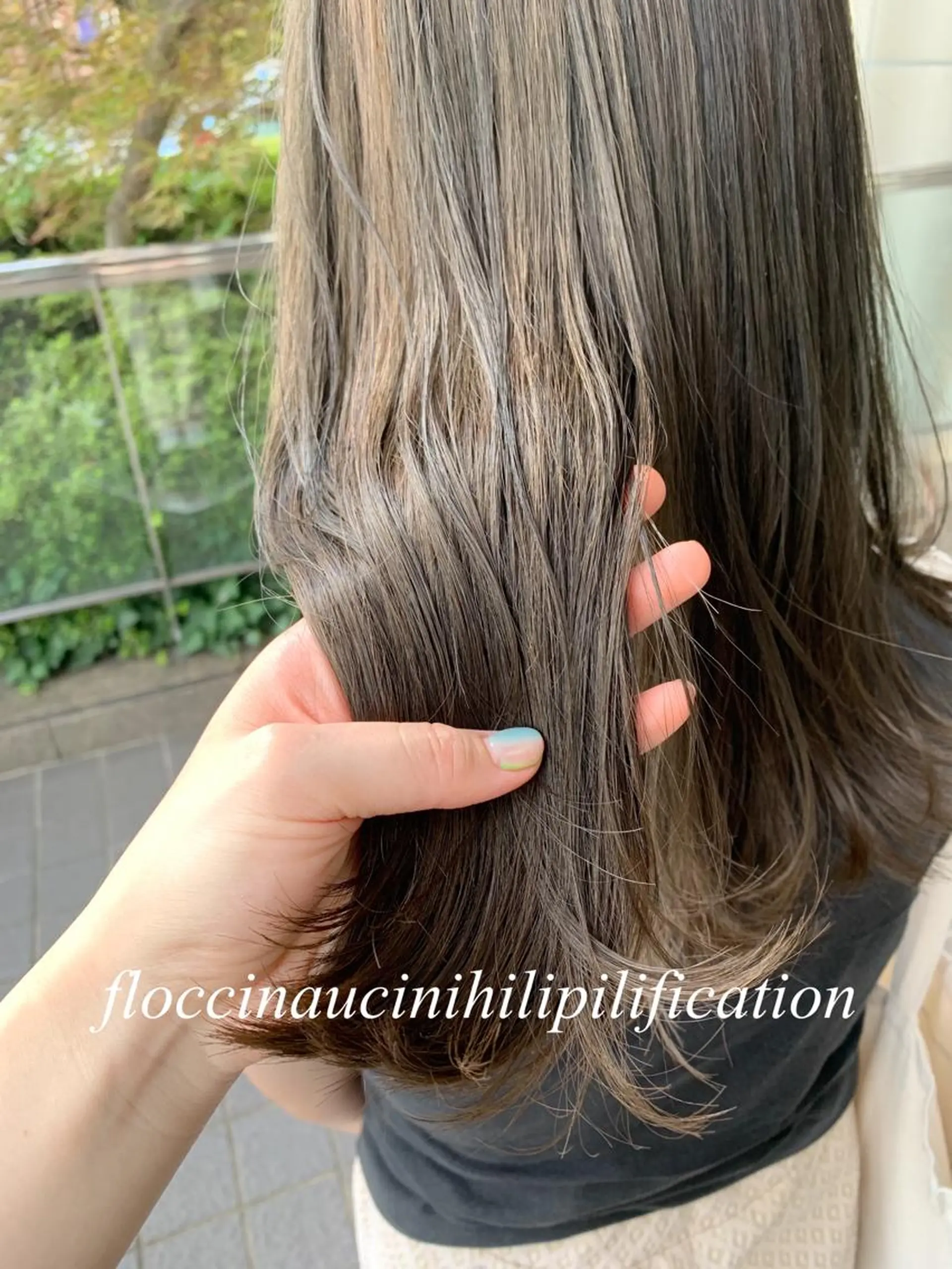 ミディアム カラー flocci🌙 フロクシのヘアスタイル