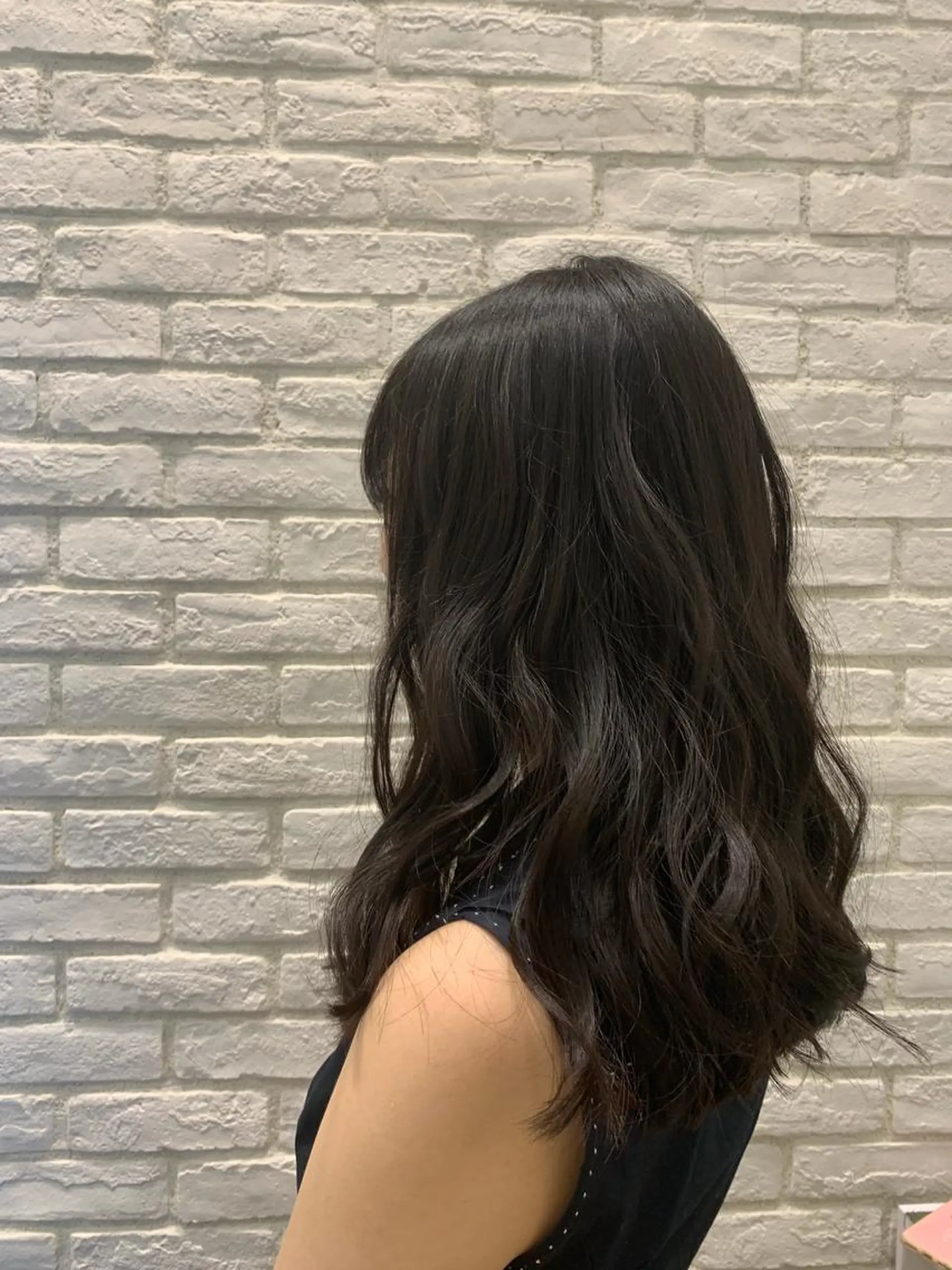 ロング カラー ヘアアレンジ ヘアカラー トリートメント ミドウチ アヤカのヘアスタイル