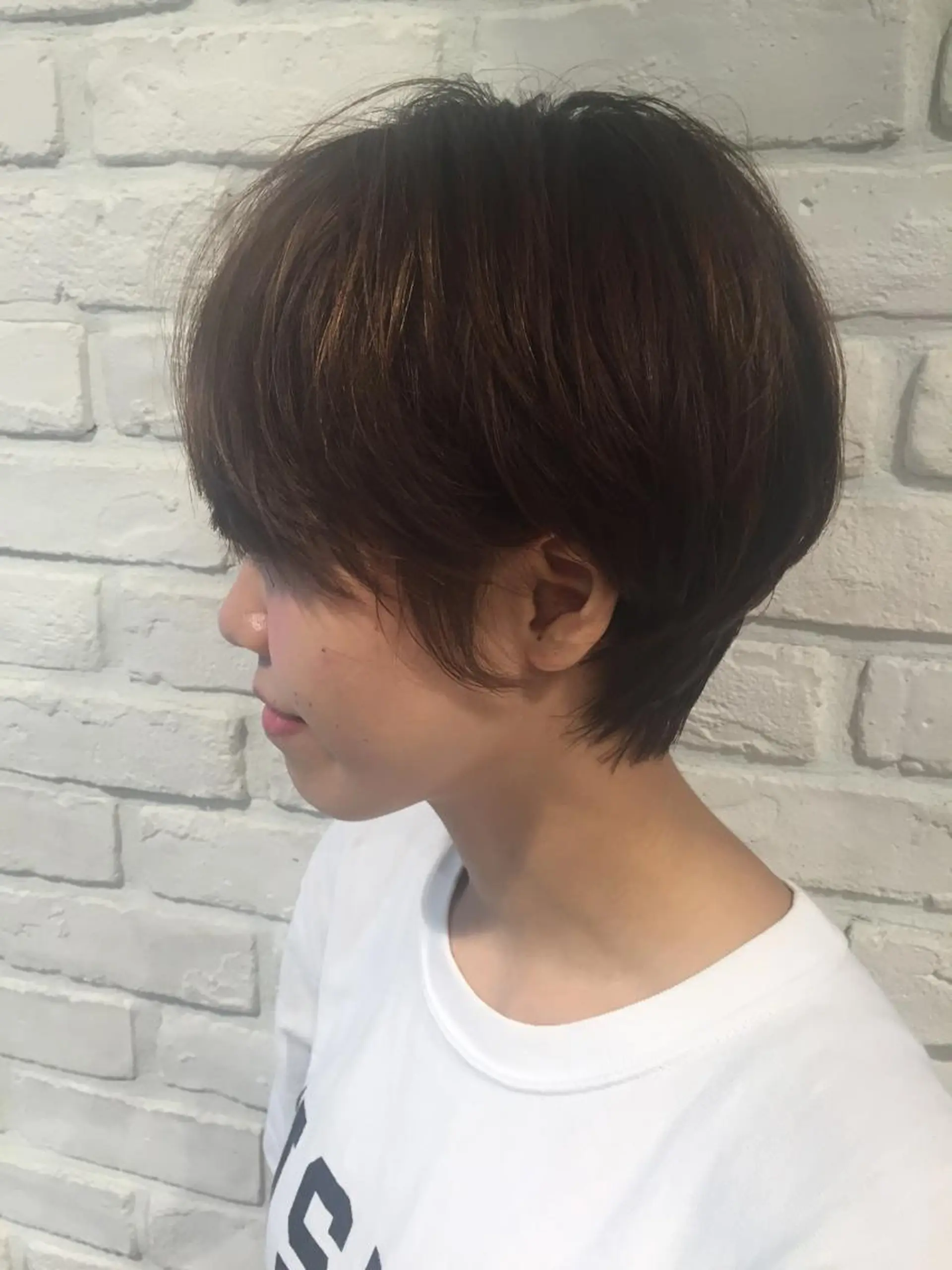 ショート ショートヘア 五十嵐ゆり 美髪カラー　武蔵小杉のヘアスタイル