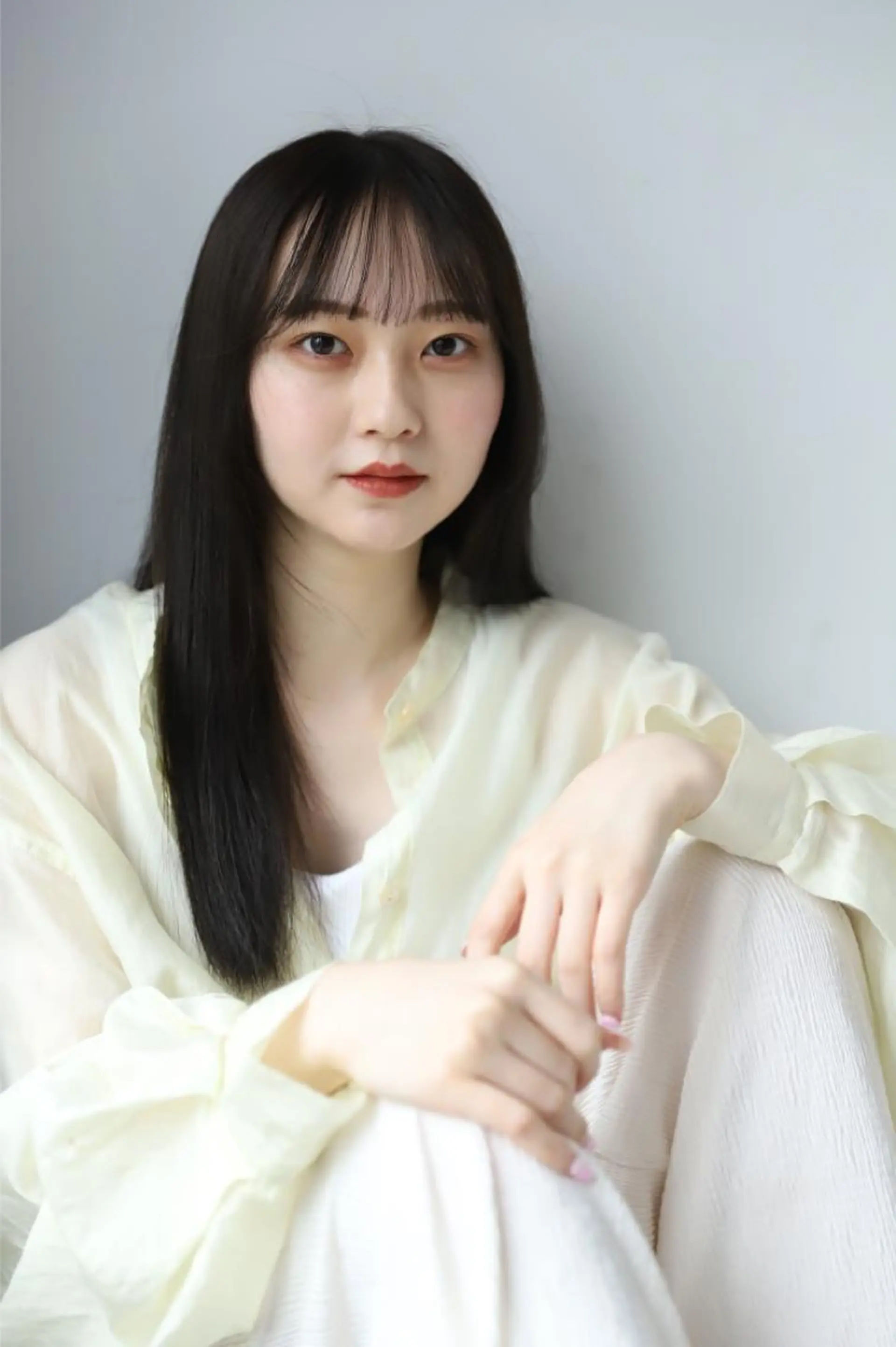 ロング カラー 髪質改善/韓国/ ヘアセット/夏美のヘアスタイル