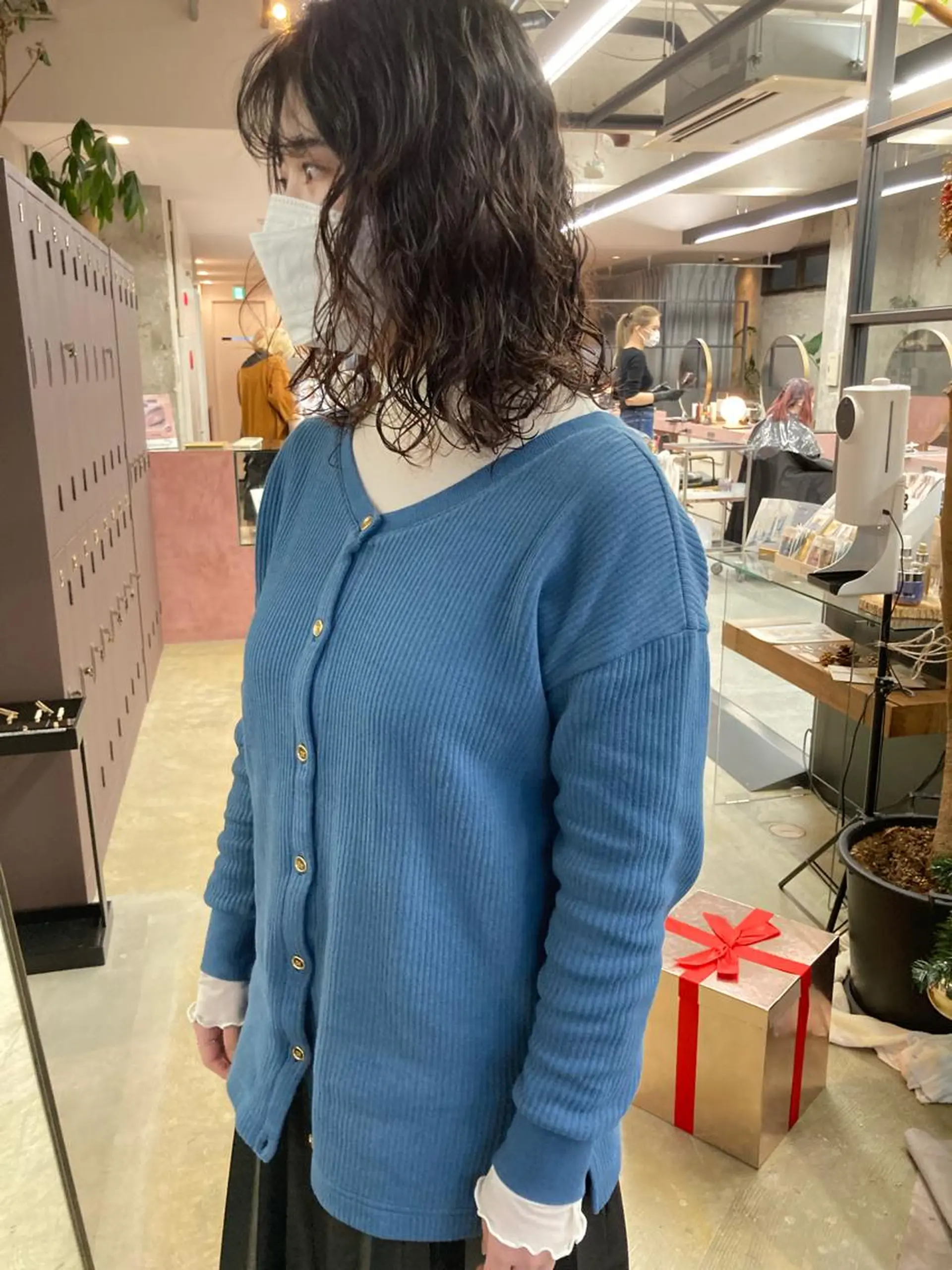 ミディアム パーマ 小木曽智美 /ボブ/ショートのヘアスタイル