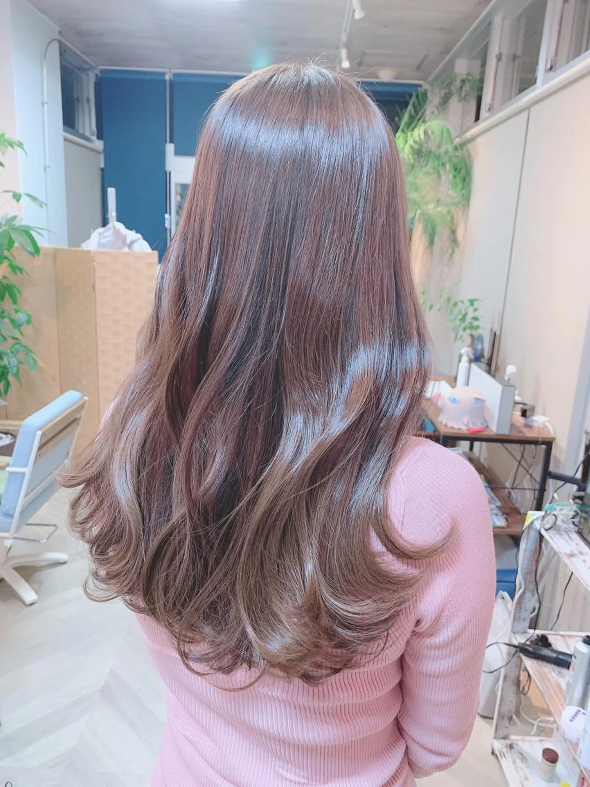 ロング カラー カット ヘアカラー トリートメント Beach 代表 KENTAのヘアスタイル