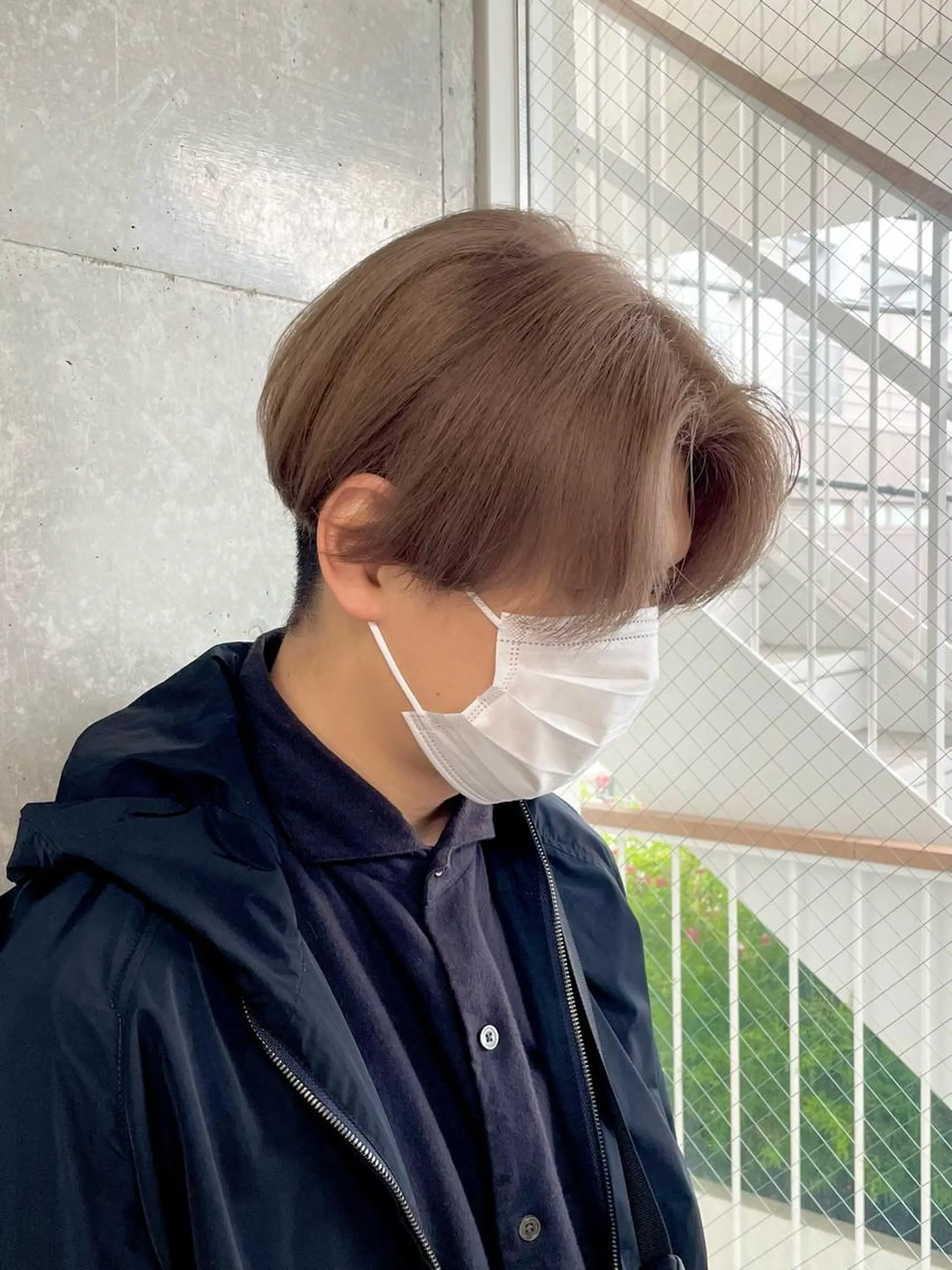 カラー メンズ メンズモテパーマ💙 fuwaのヘアスタイル