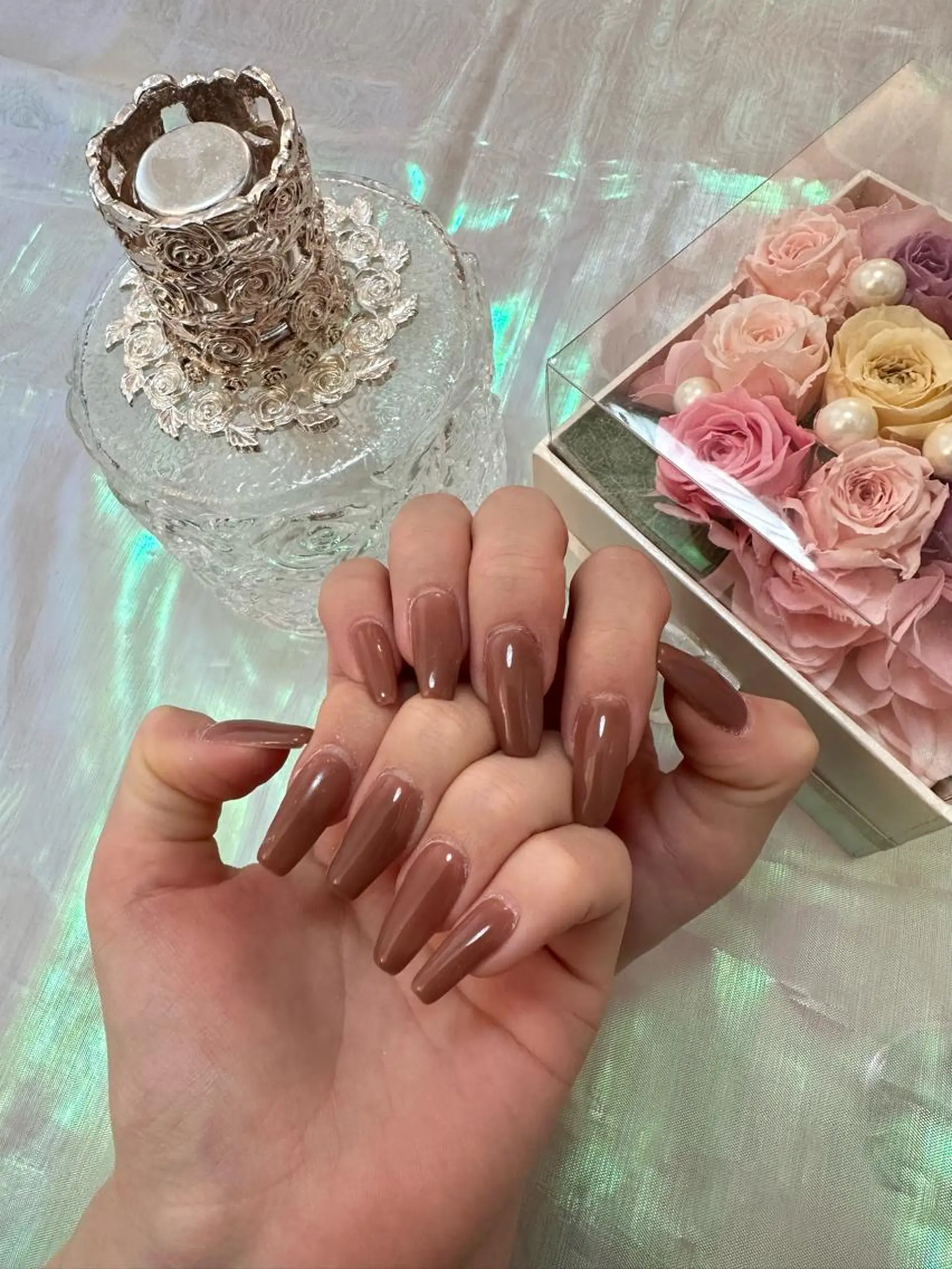 ネイル CREVIO小美玉店 店長RIRIのネイルデザイン