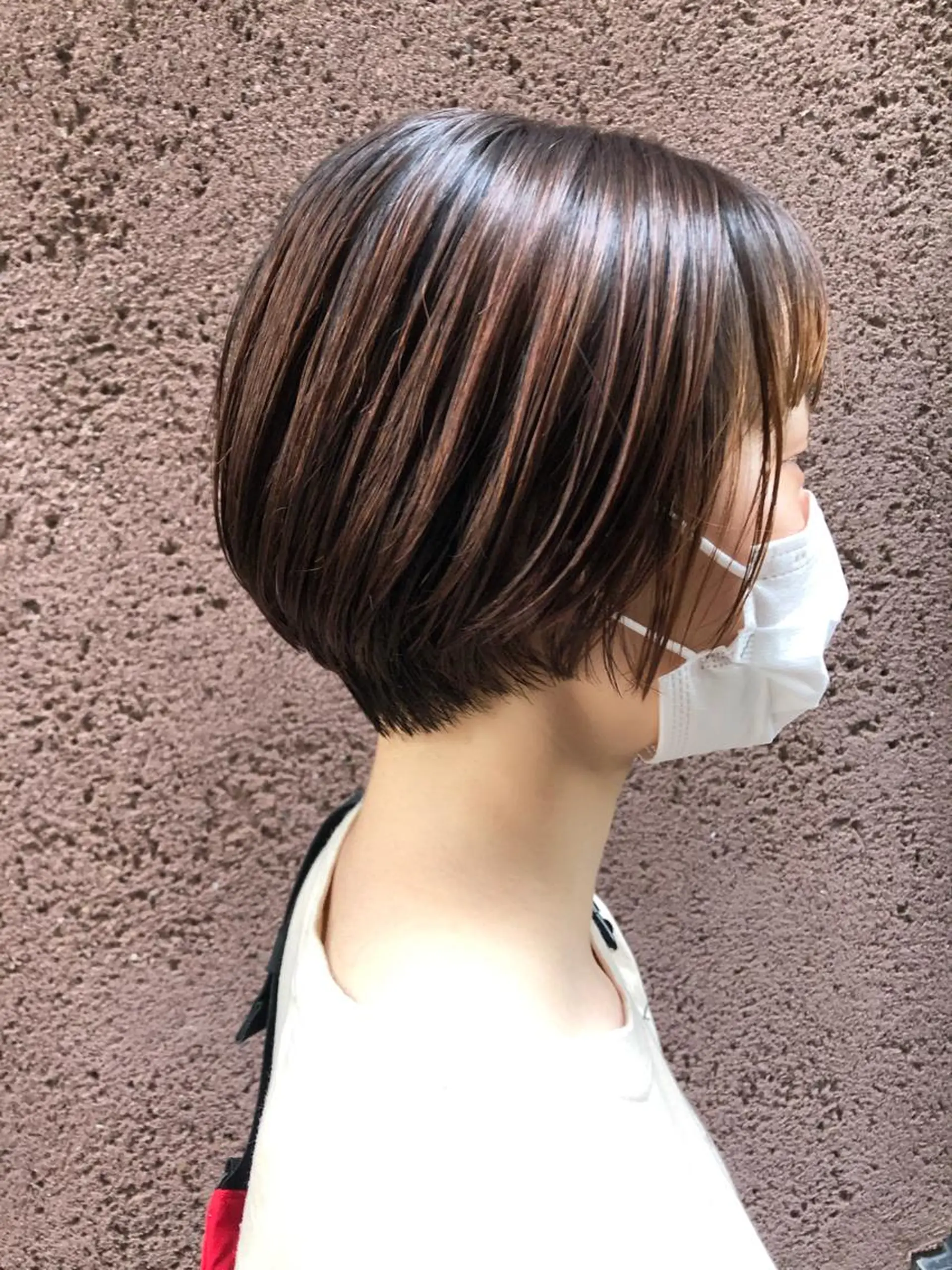 ショート ショートボブ 丸みショート ボブ ショートヘア 山口 悟のヘアスタイル