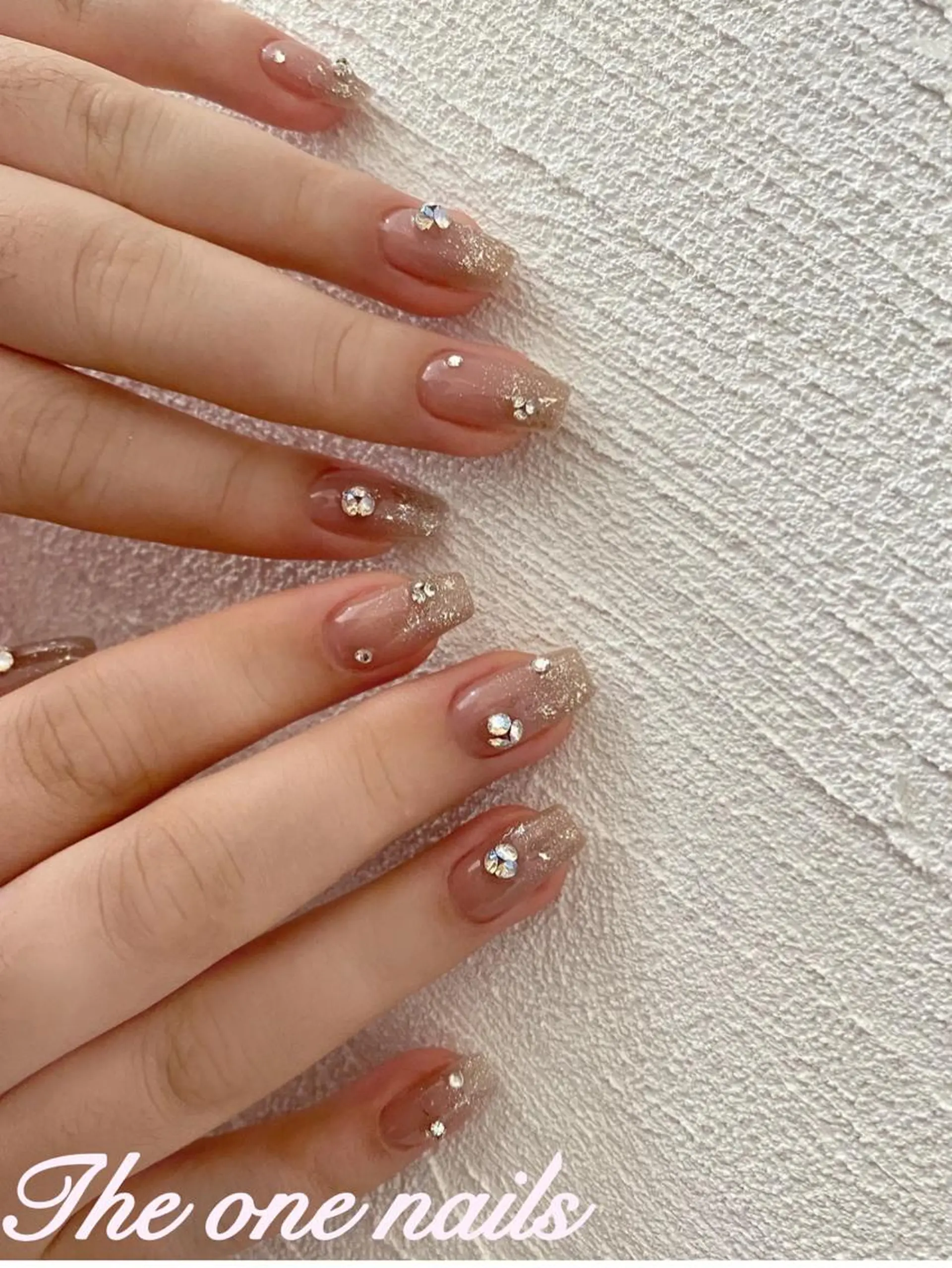 ネイル グラデーション キラキラネイル ラメ(グリッター) ラメグラデーション 🌵the.one nails🌵新小岩のネイルデザイン