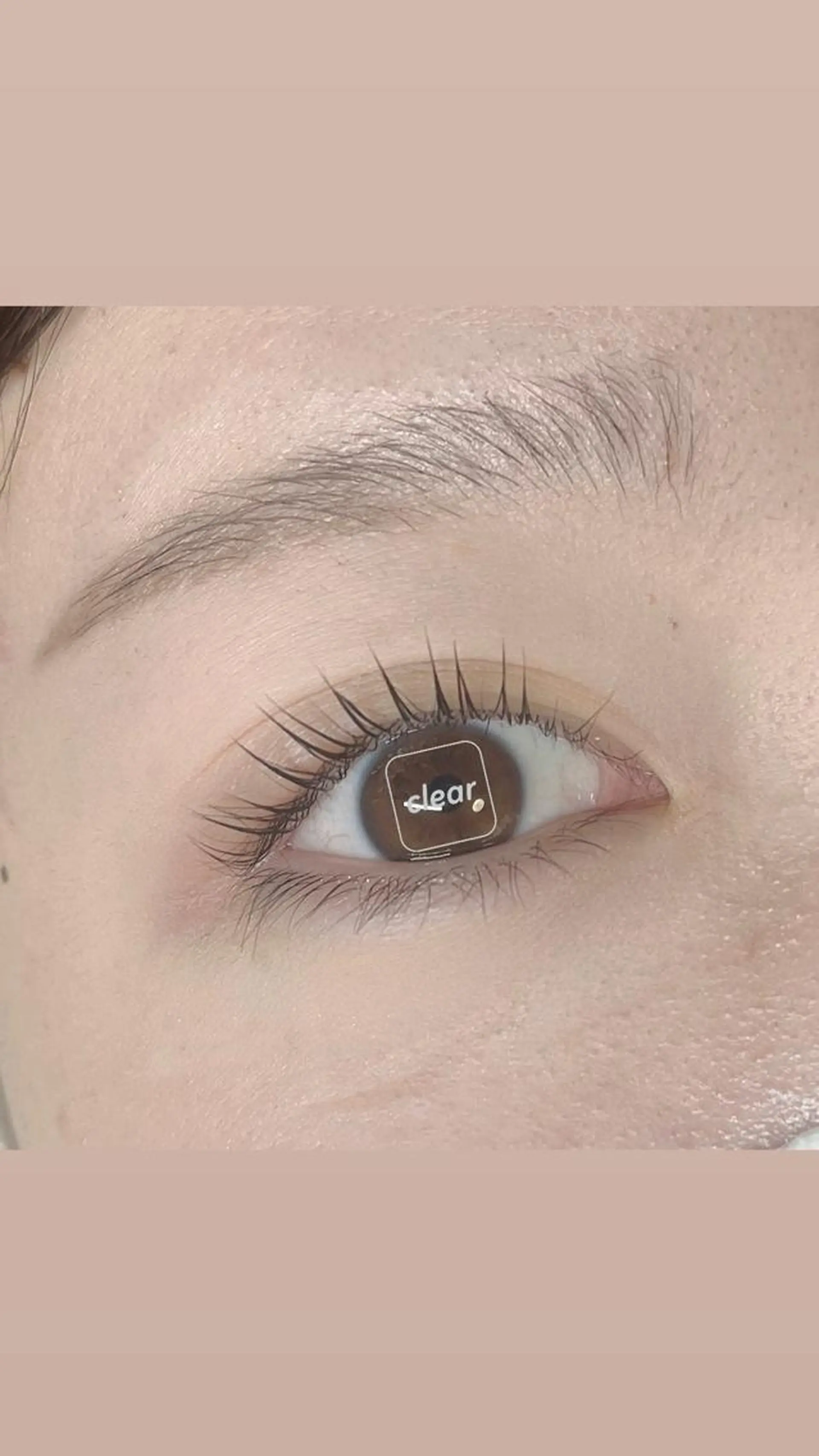 マツエク・マツパ パリジェンヌラッシュリフト マツパ eyelash clear池袋のマツエク・マツパデザイン