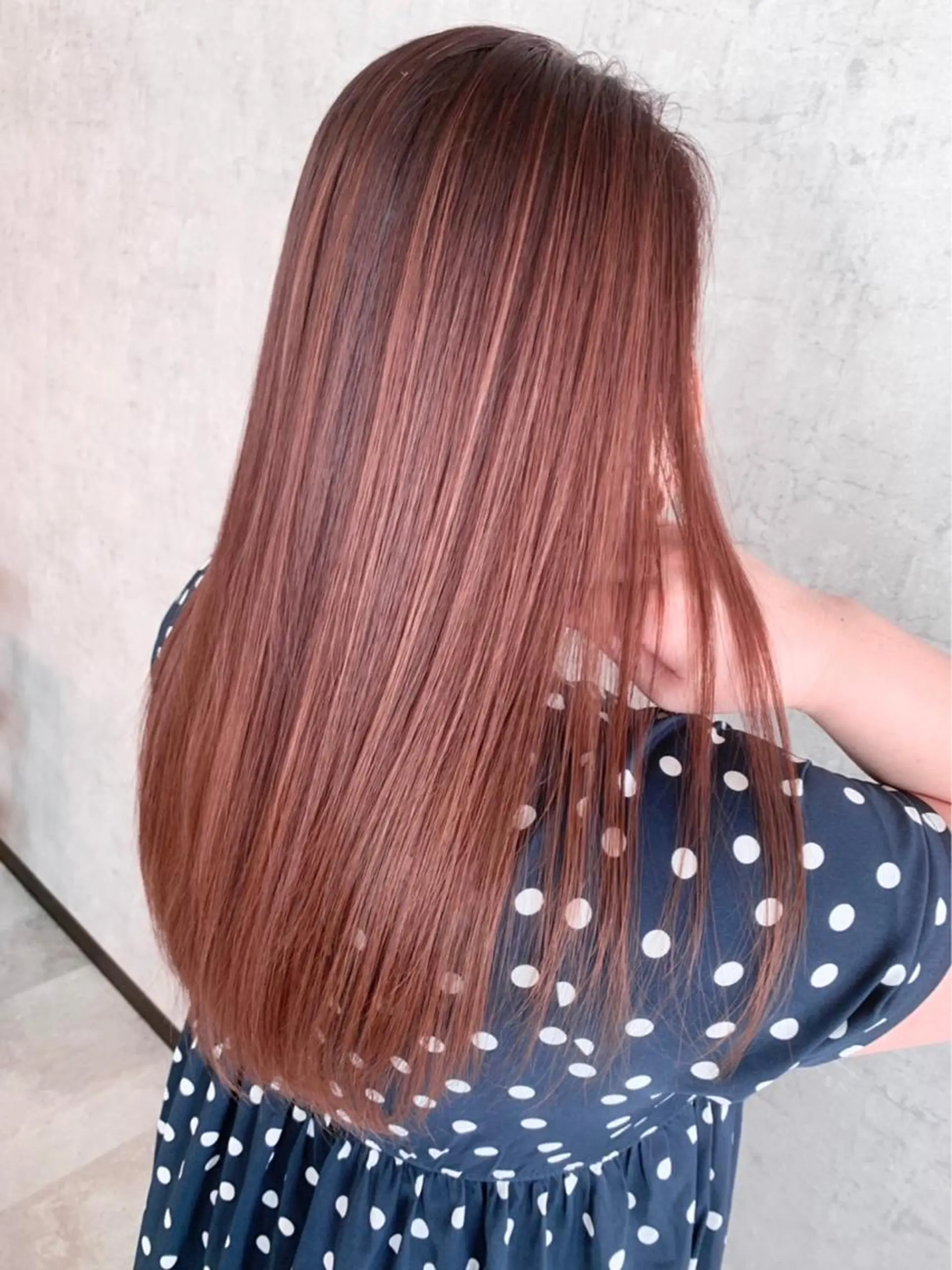 ロング カラー トレンド韓国ヘア 🇰🇷のんのヘアスタイル