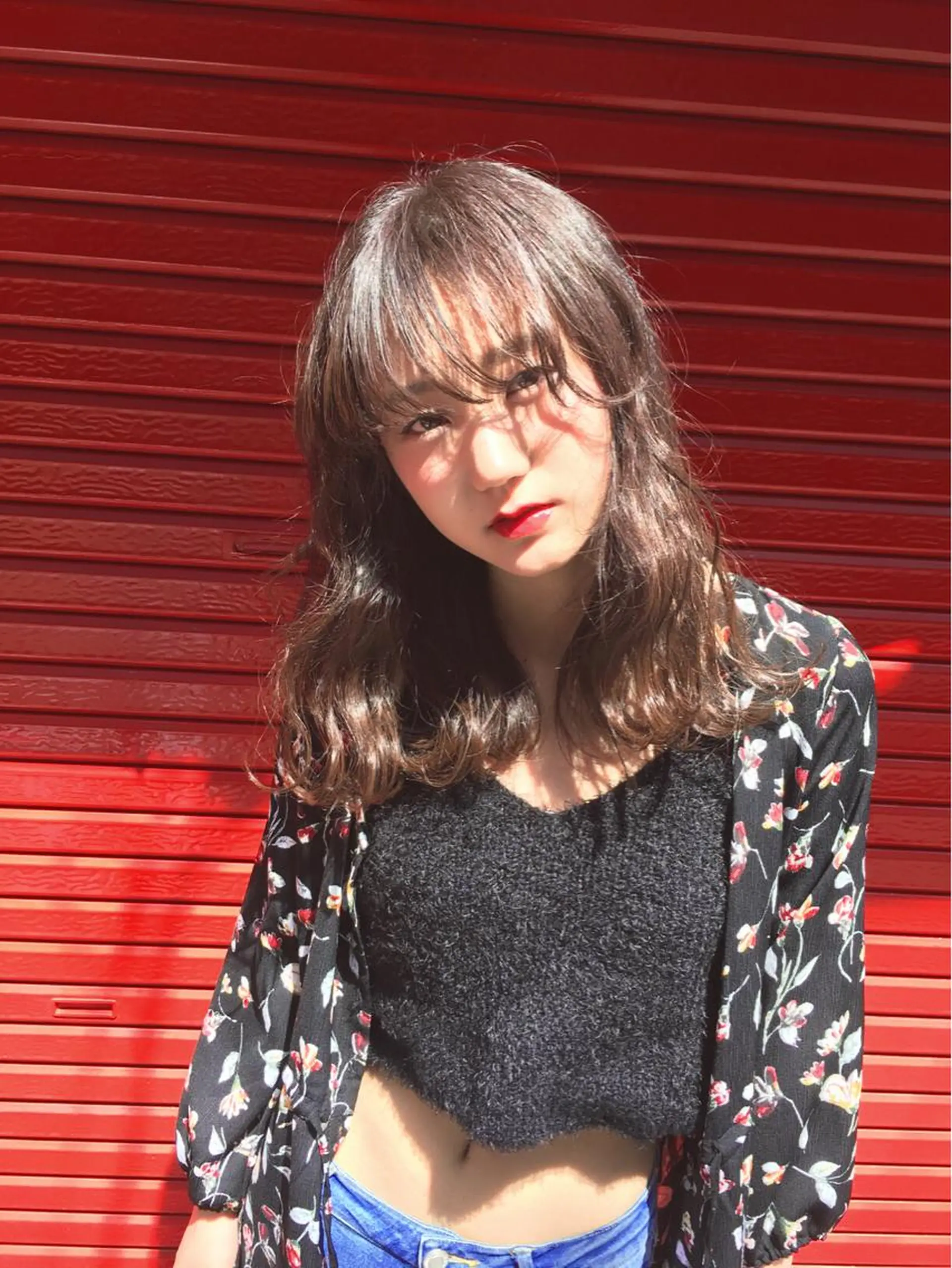 セミロング カラー ヘアアレンジ 柔らか垢抜けｶﾗｰと ｶｯﾄ🫧ASUKAのヘアスタイル