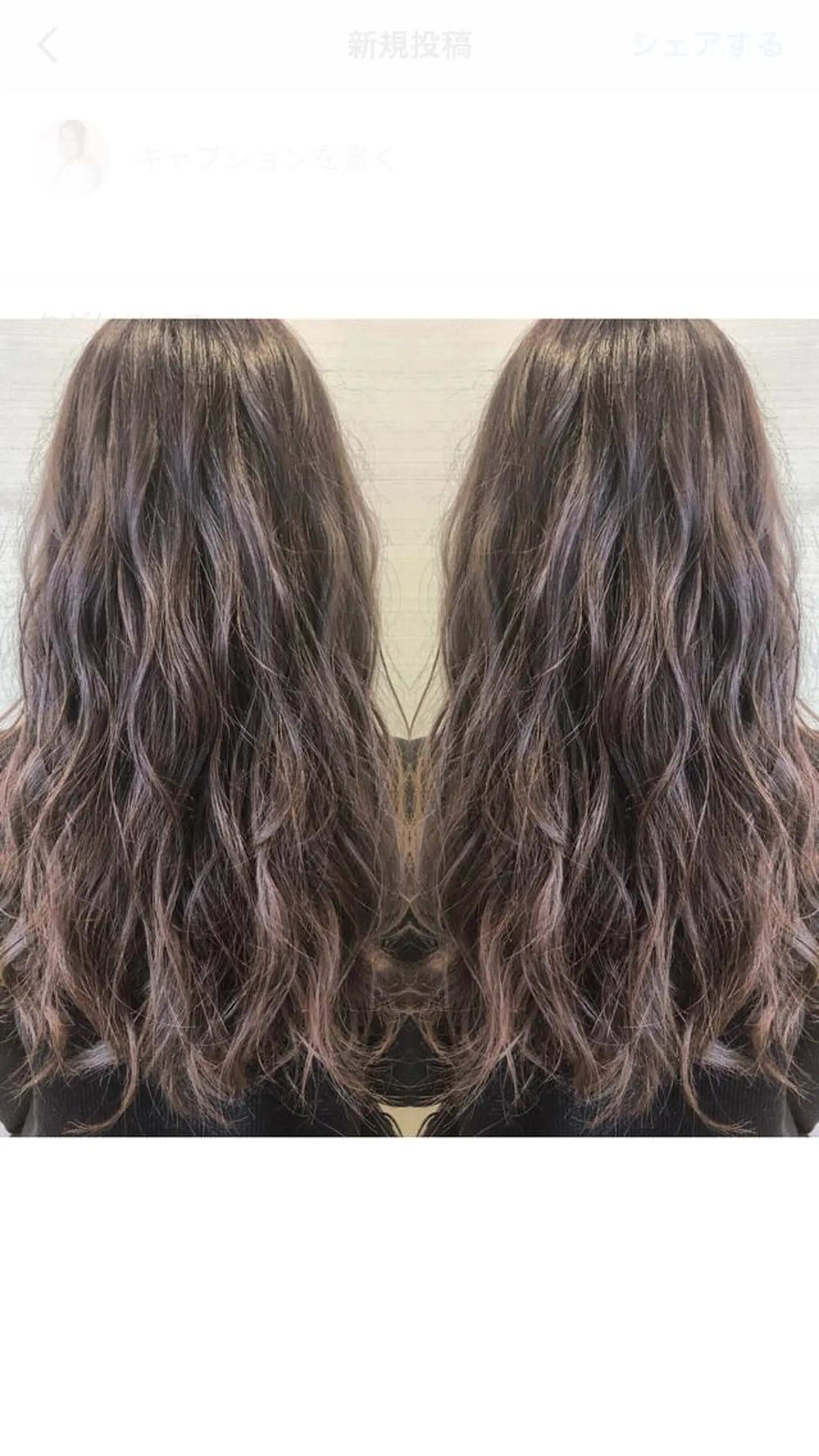 ロング box  mico. mutsumiのヘアスタイル