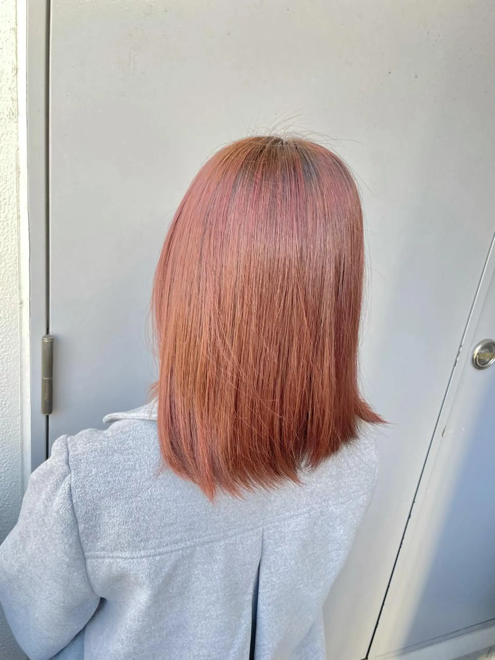 ミディアム カラー ヘアカラー ヘッドスパ ヘアセット ベージュカラー💖 やすひろのヘアスタイル