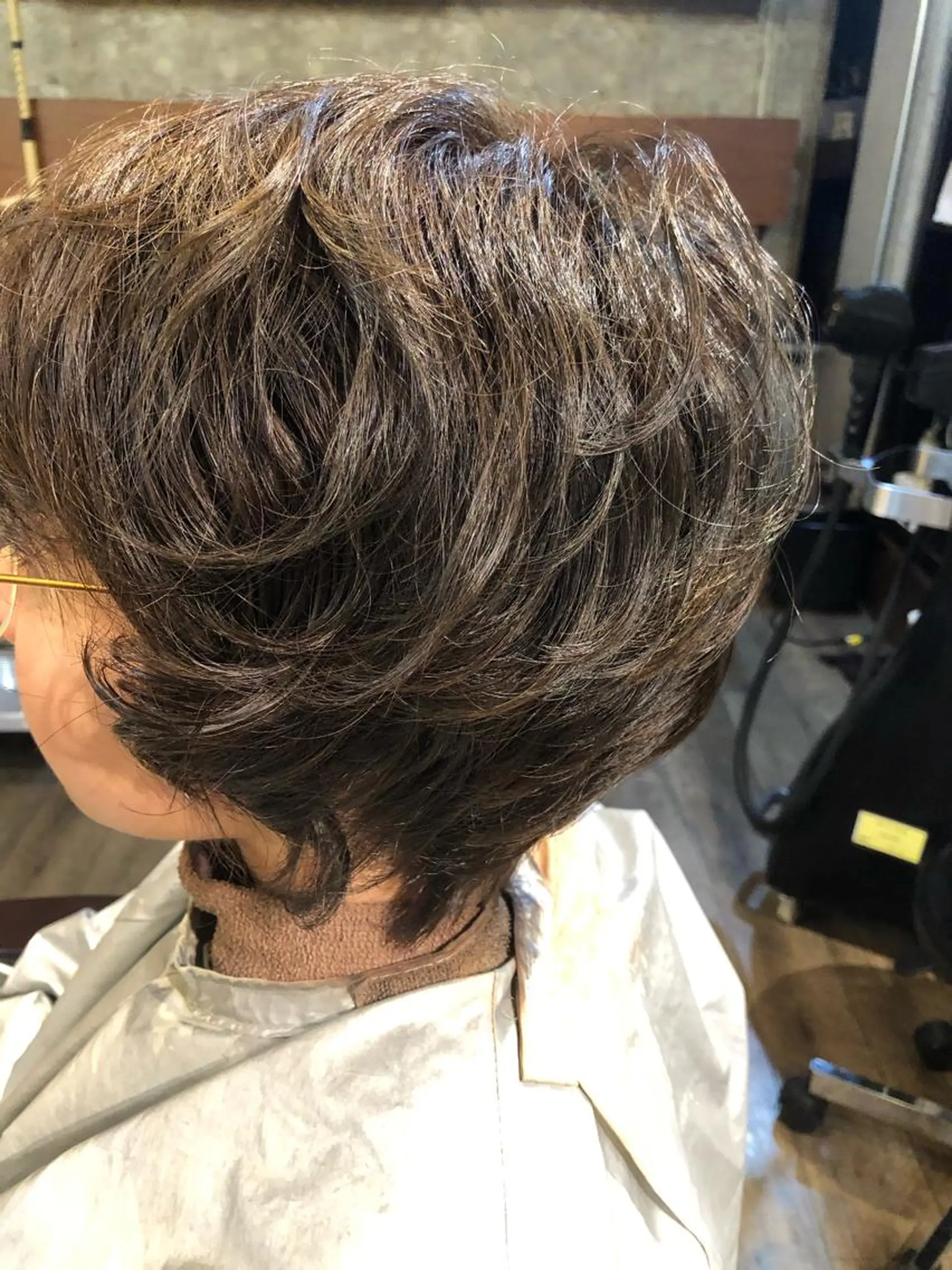 ショート アッシュ MENAトリートメント専門店bySafaria所属・ISHIMORI  のヘアスタイル