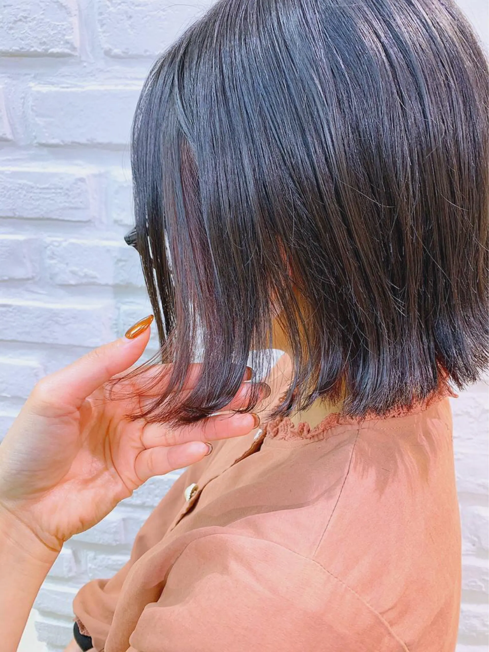 ショート カラー カシス インナーカラー カット ヘアカラー トリートメント 【髪質改善】 kasumi🌷🌷のヘアスタイル