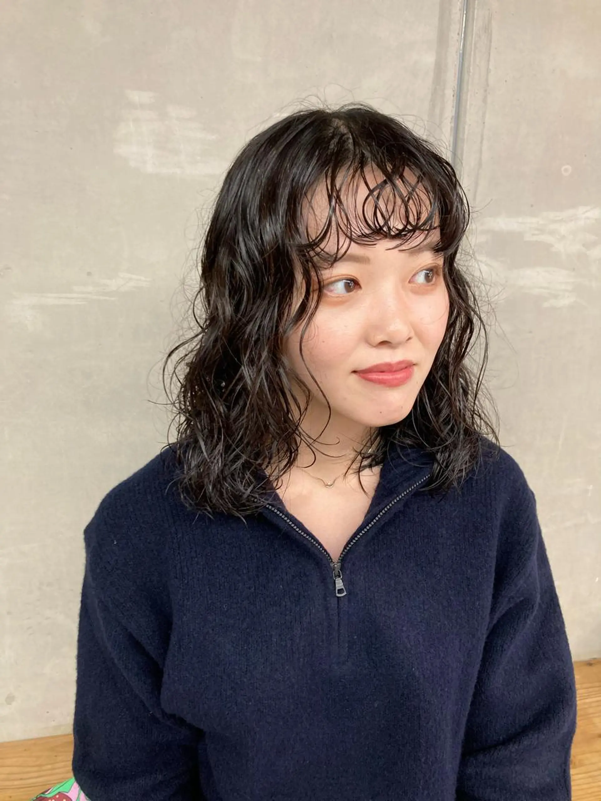 ショート カラー パーマ ヘアアレンジ MAEDA MADOKAのヘアスタイル