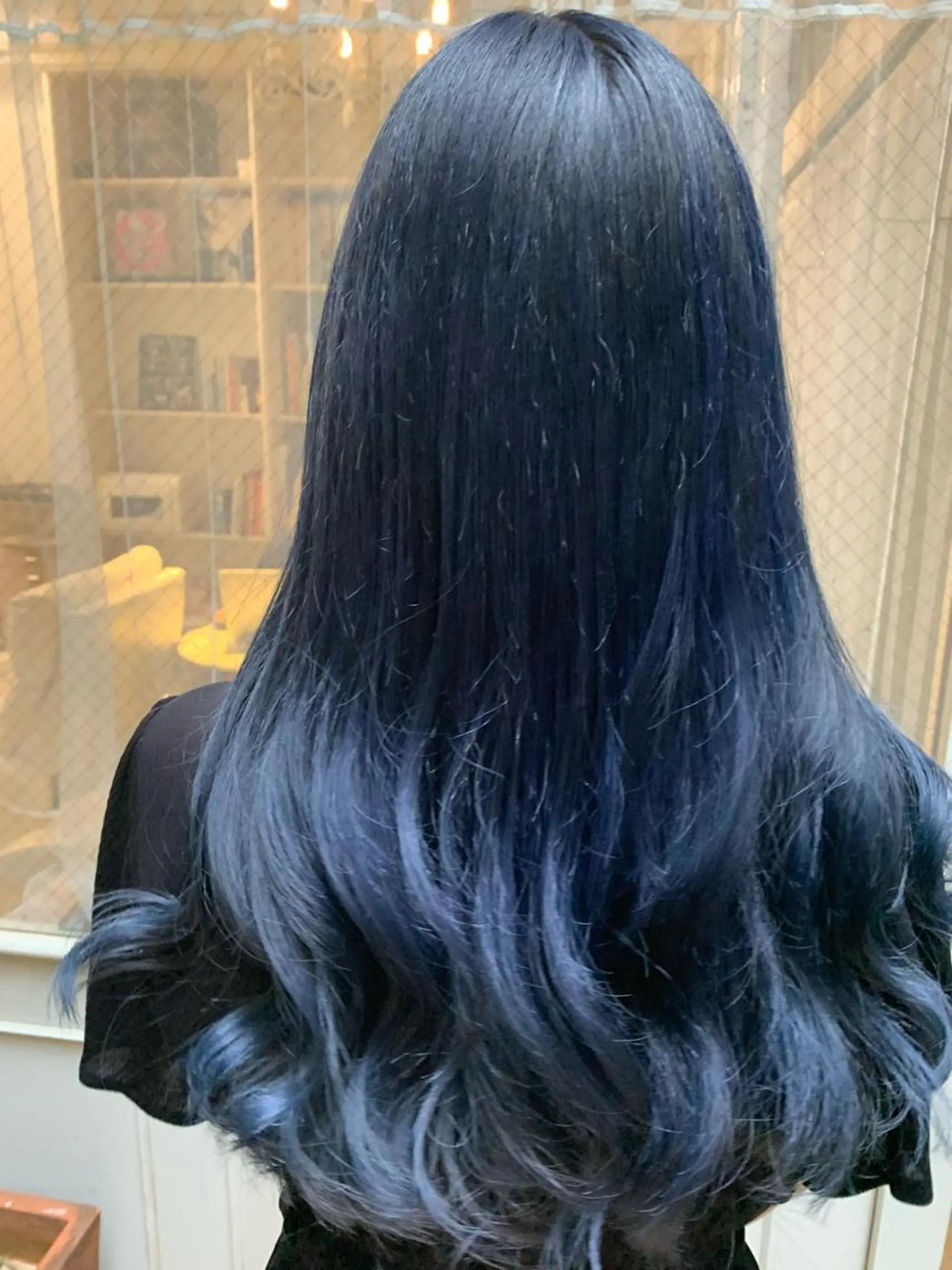 ロング カラー ヘアアレンジ チバ ヒロトのヘアスタイル