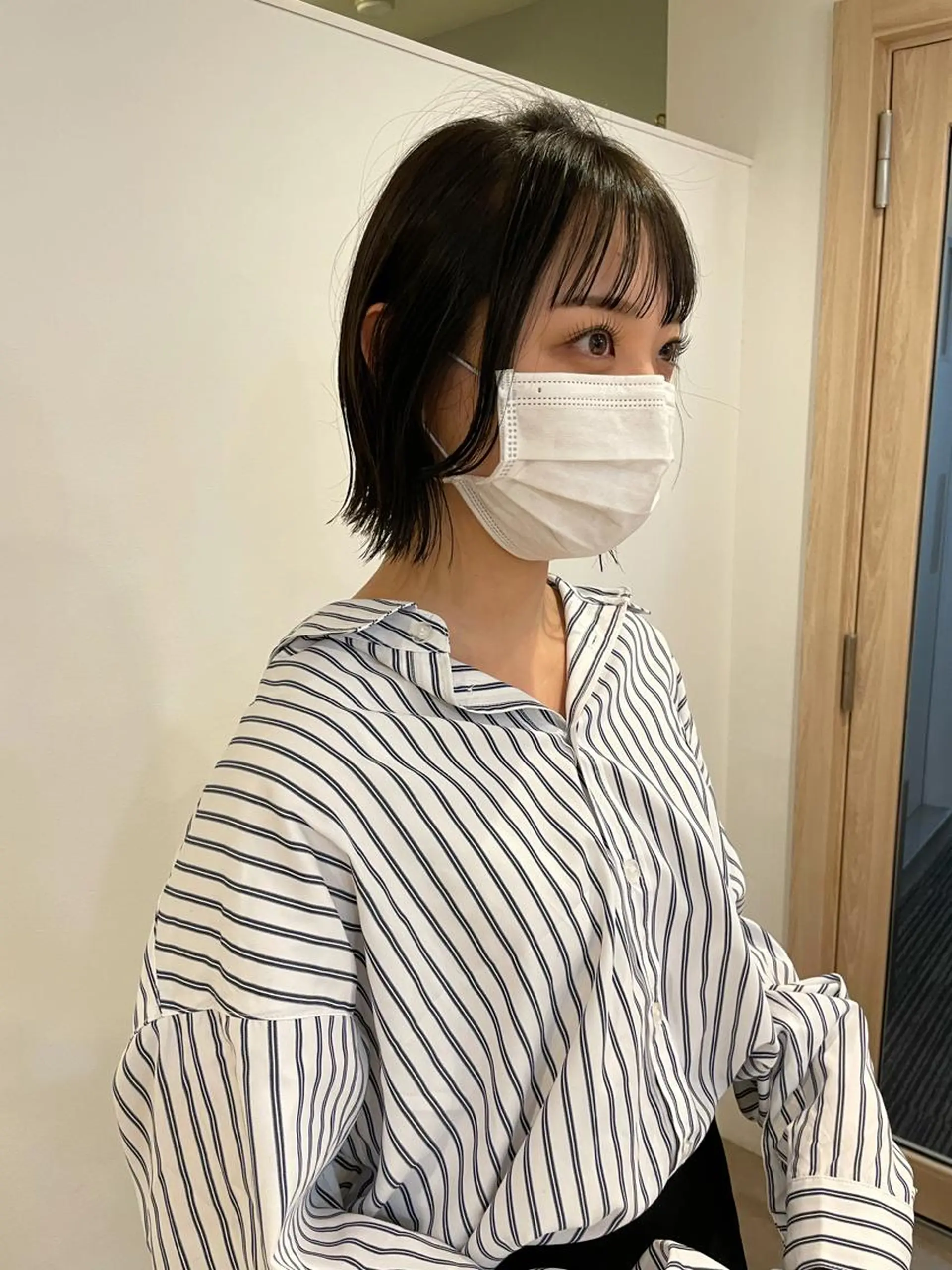 ショート 大迫 江梨のヘアスタイル