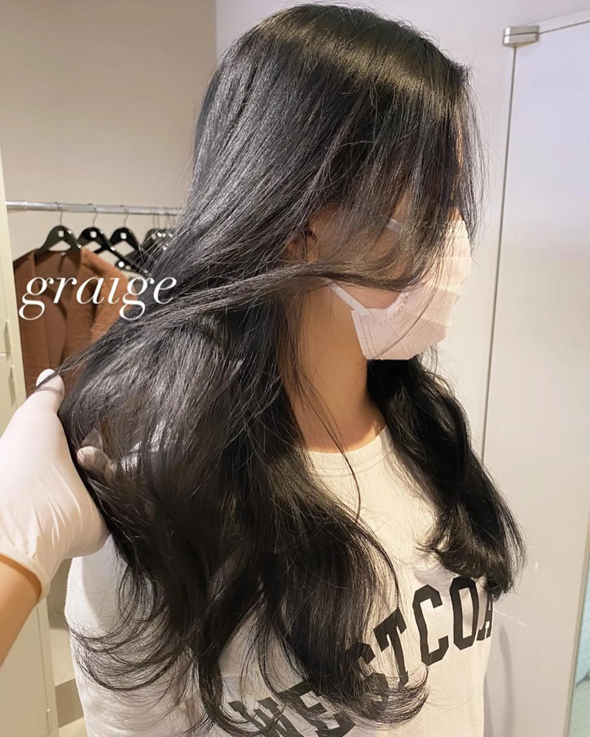 セミロング カラー パーマ ヘアアレンジ メンズ キッズ ネイル マツエク・マツパ カット ヘアカラー トリートメント ヘッドスパ 韓国/トレンド レイヤー【101】のヘアスタイル