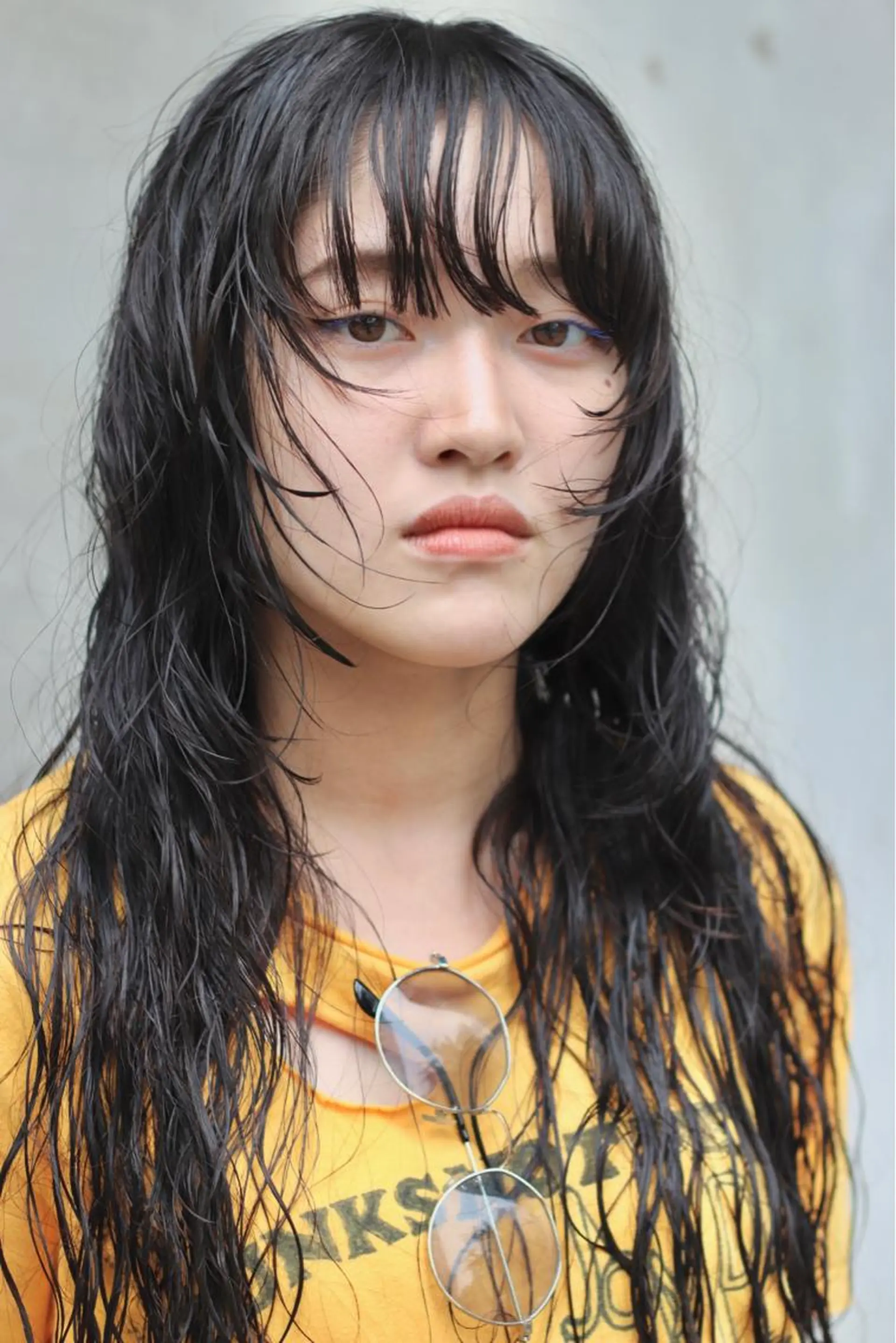 セミロング パーマ joh/メンズ/ ブリーチ/矢場町のヘアスタイル