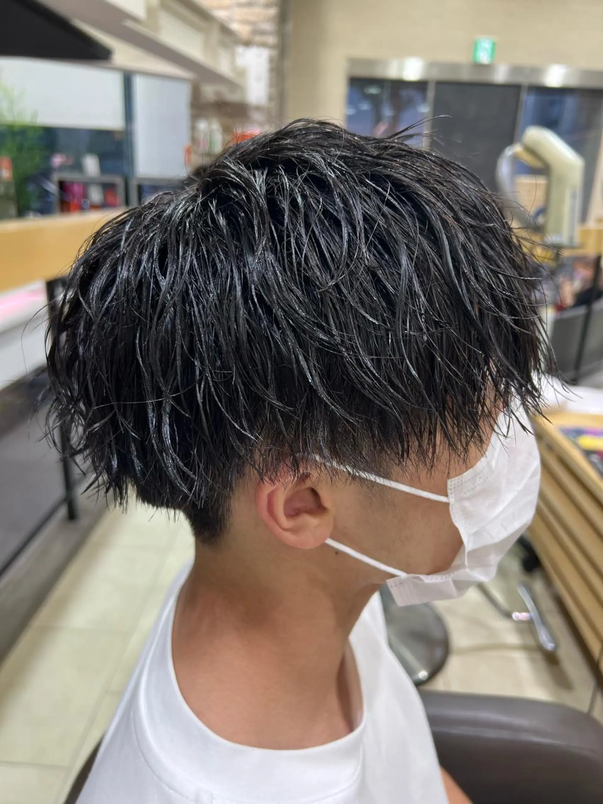 ショート メンズ マッシュ メンズカット松戸/韓 国/メンズパーマ航太のヘアスタイル