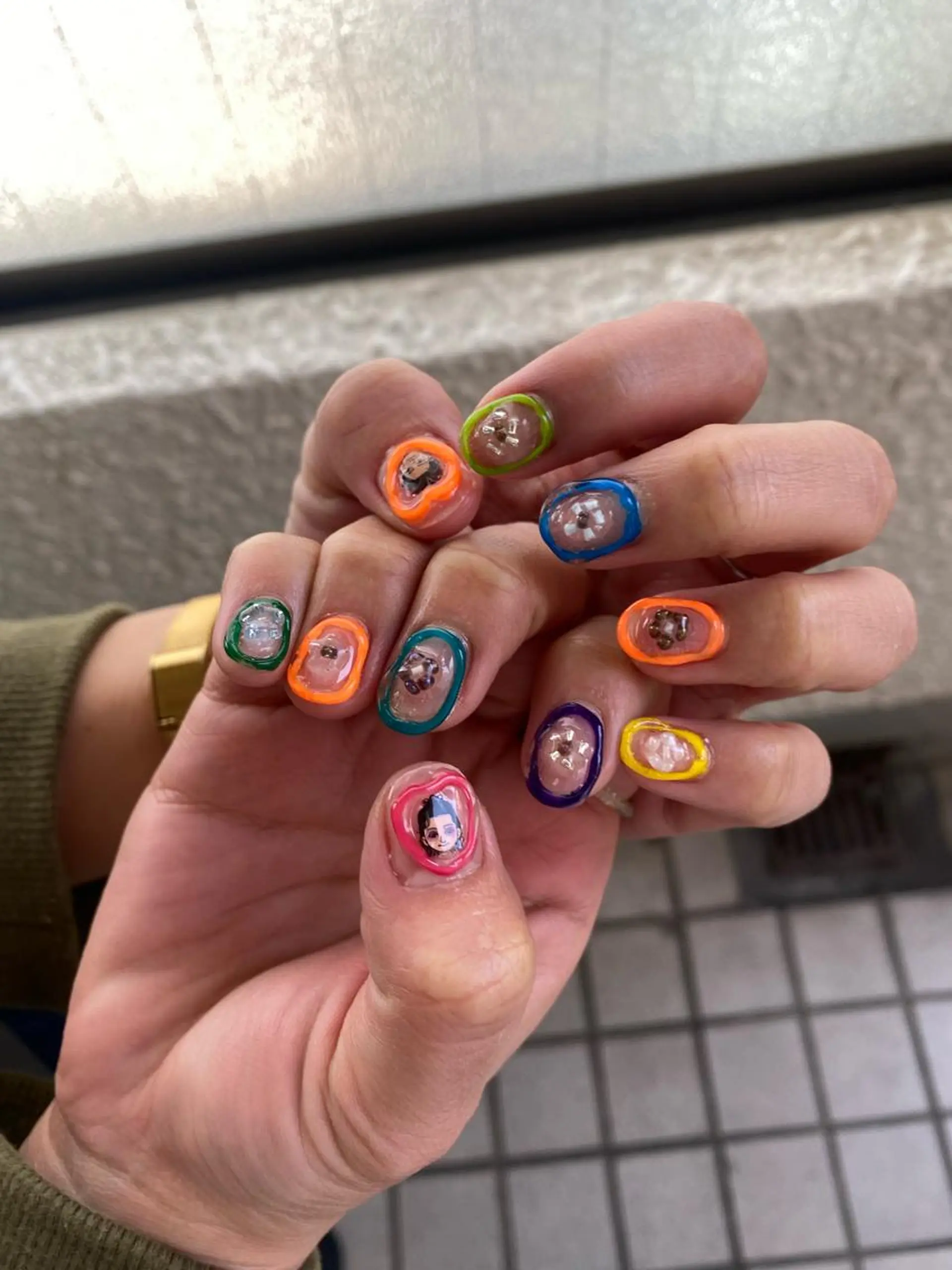 ネイル niconail 🧣ayu 📍烏山のネイルデザイン