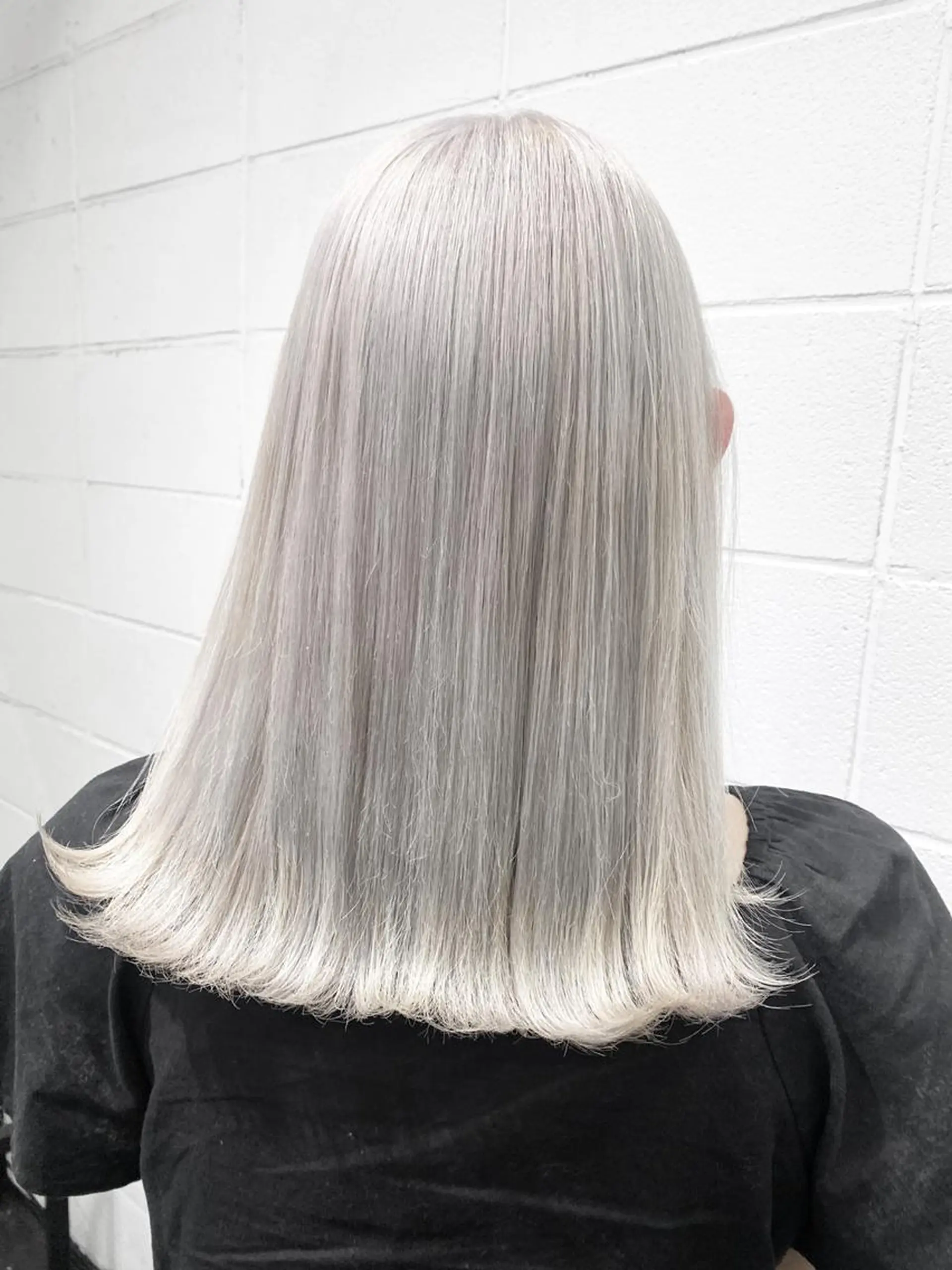 カラー サイレント美容師 アイリィのヘアスタイル