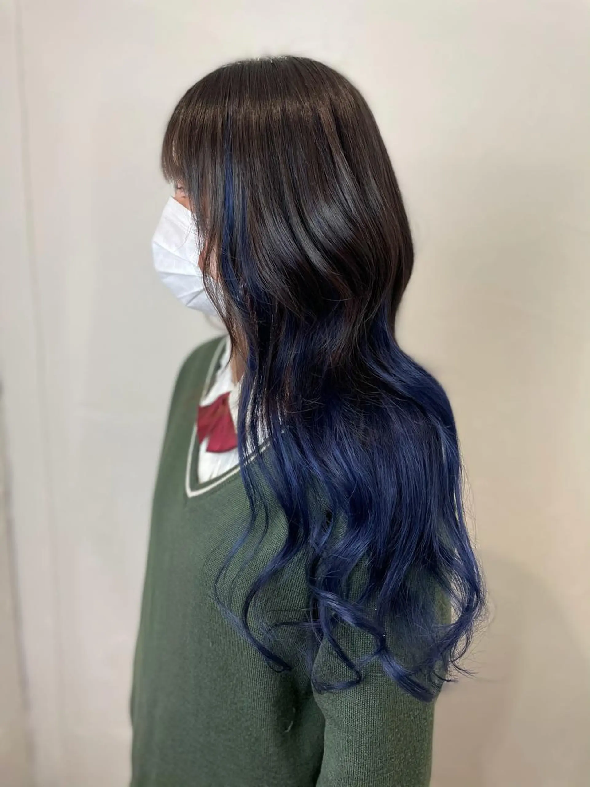 ロング ヘアカラー エクステ 古山 勇太のヘアスタイル