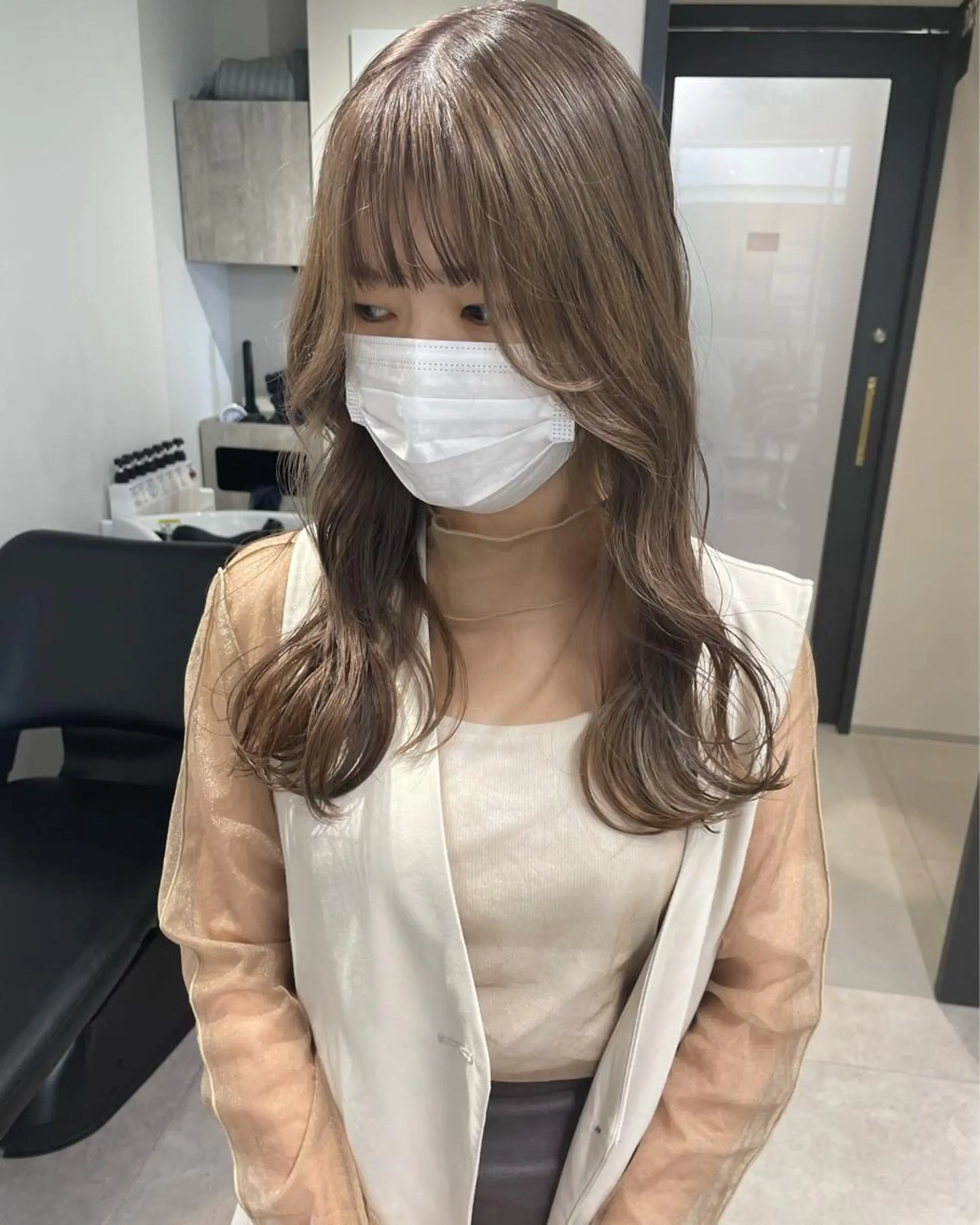 ロング ヘアカラー 🌸インナーカラー 🌸藤井春華のヘアスタイル