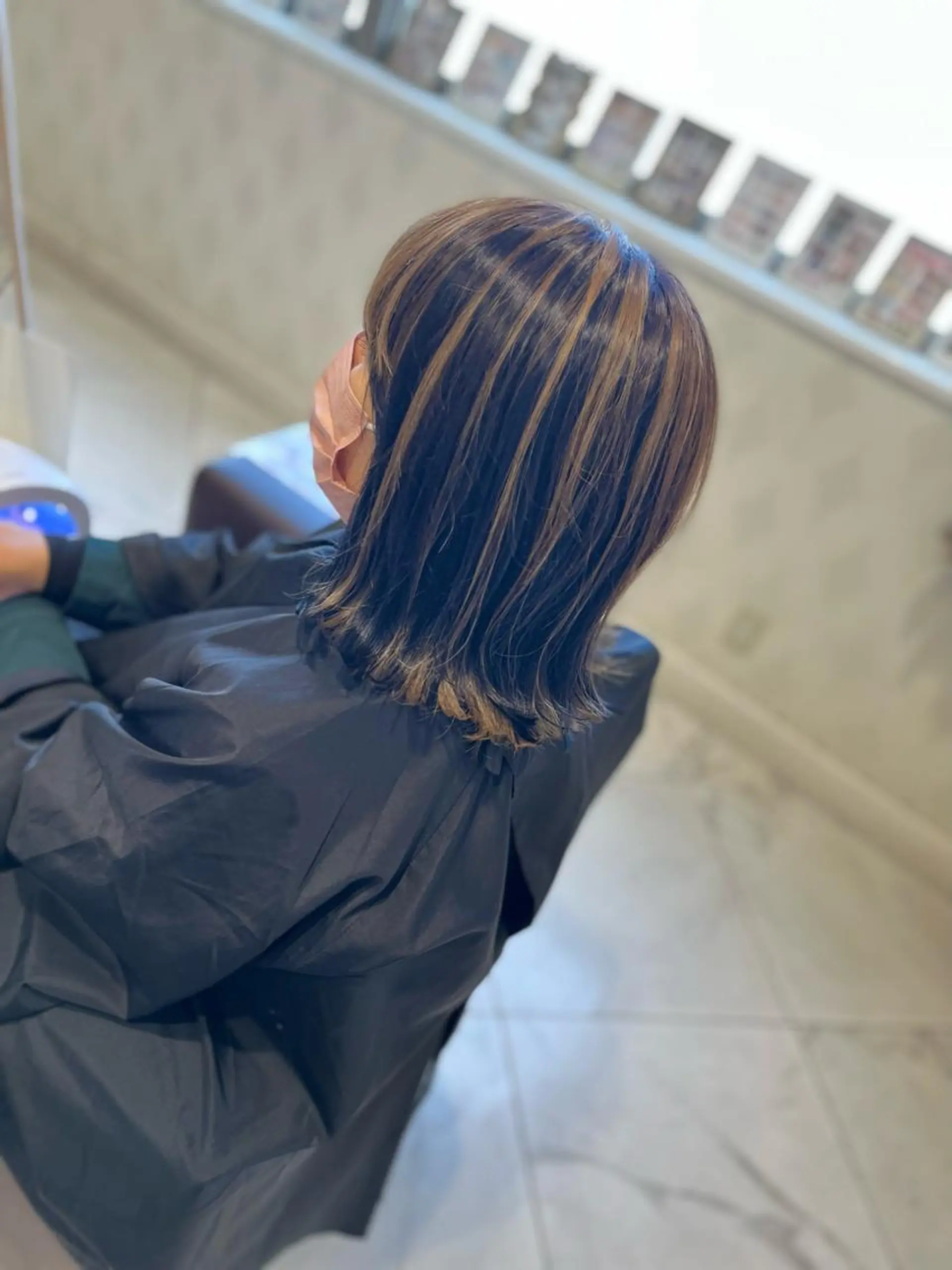 ミディアム 手塚 亮汰のヘアスタイル