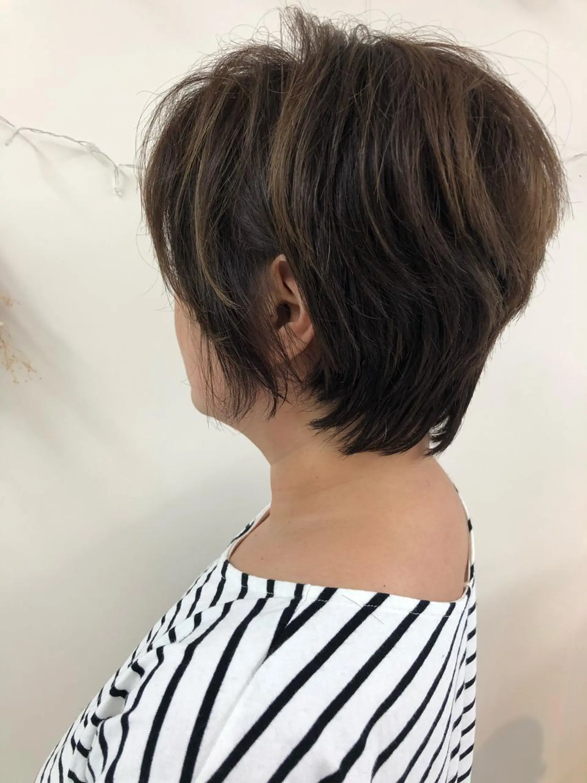 ショート カラー タナカ タクヤのヘアスタイル