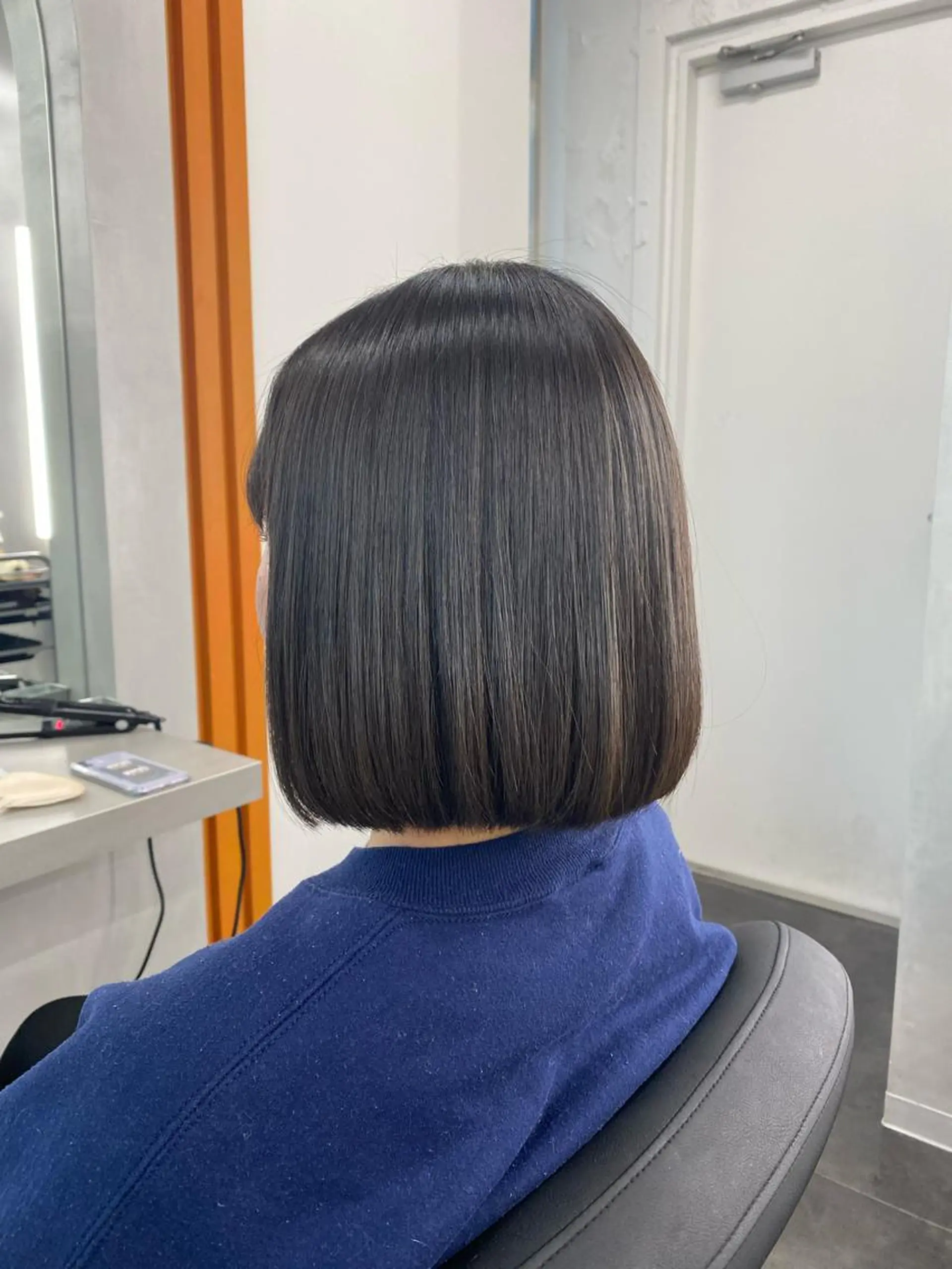 ショート カット 縮毛矯正 長畑 光紀のヘアスタイル