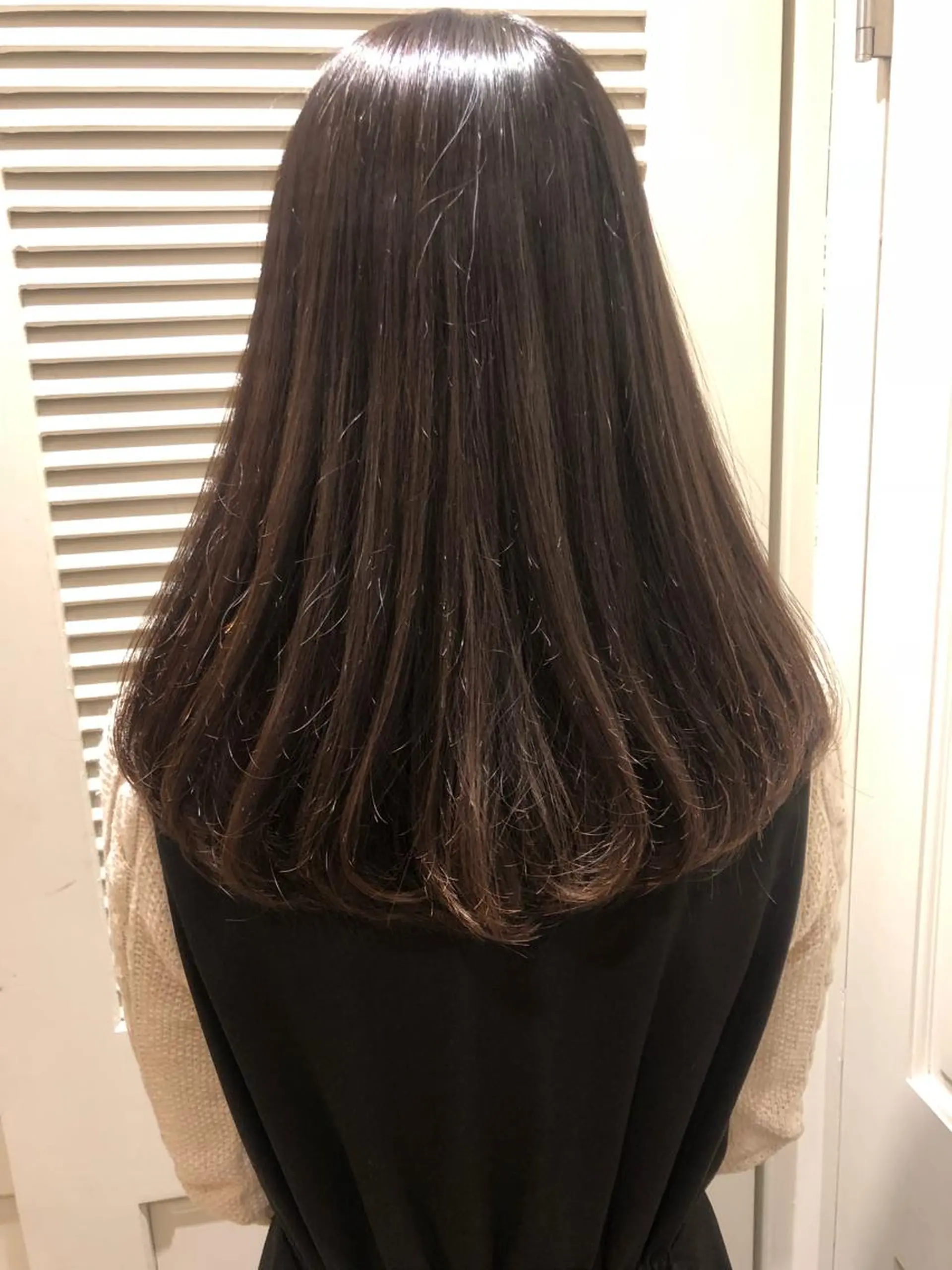 セミロング パーマ 縮毛矯正 ⭐️店長 藤野 正博⭐️のヘアスタイル