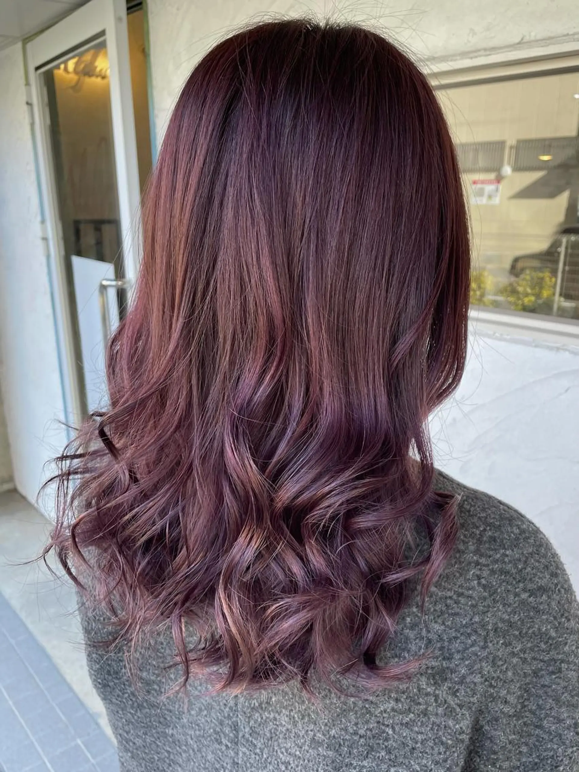 カラー イルミナカラー ラベンダーカラー ヘアカラー トリートメント 後藤 陽花子のヘアスタイル