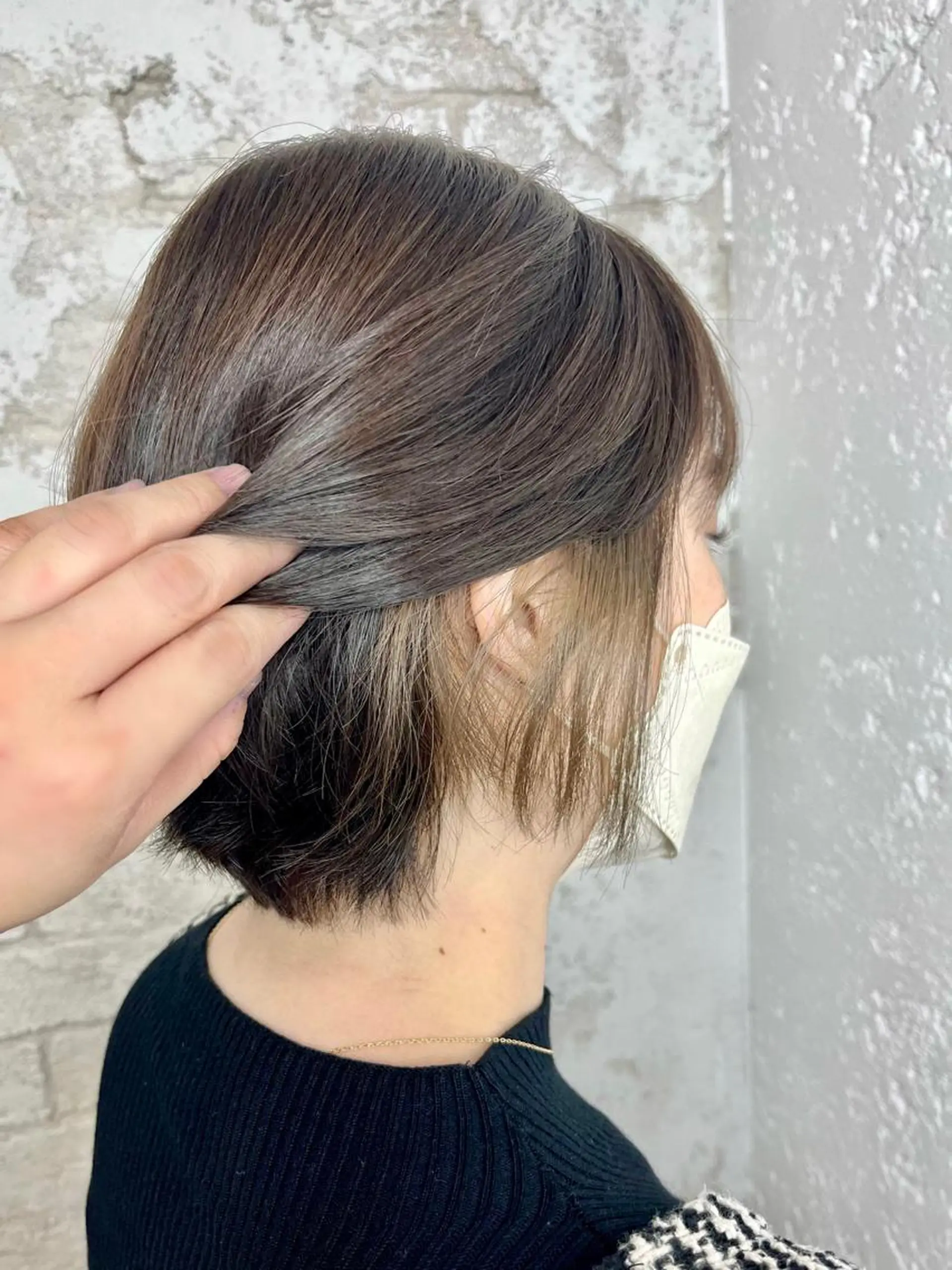 ショート アッシュ アッシュグレー アッシュグレージュ カット ヘアカラー 💜垢抜けメンズパー マ💜Sakuraのヘアスタイル
