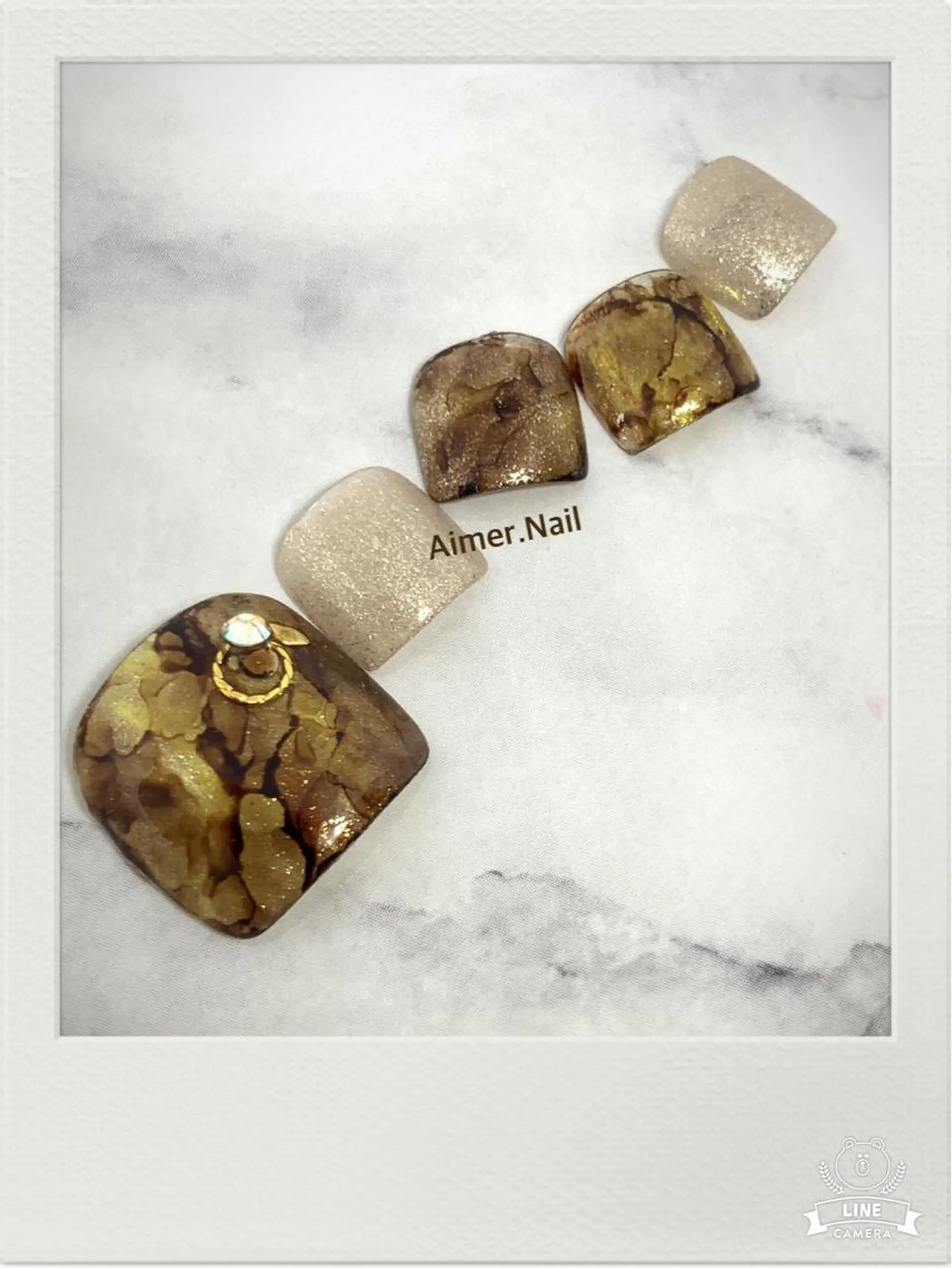 ネイル フットネイル フットネイル Aimer. Nailのネイルデザイン