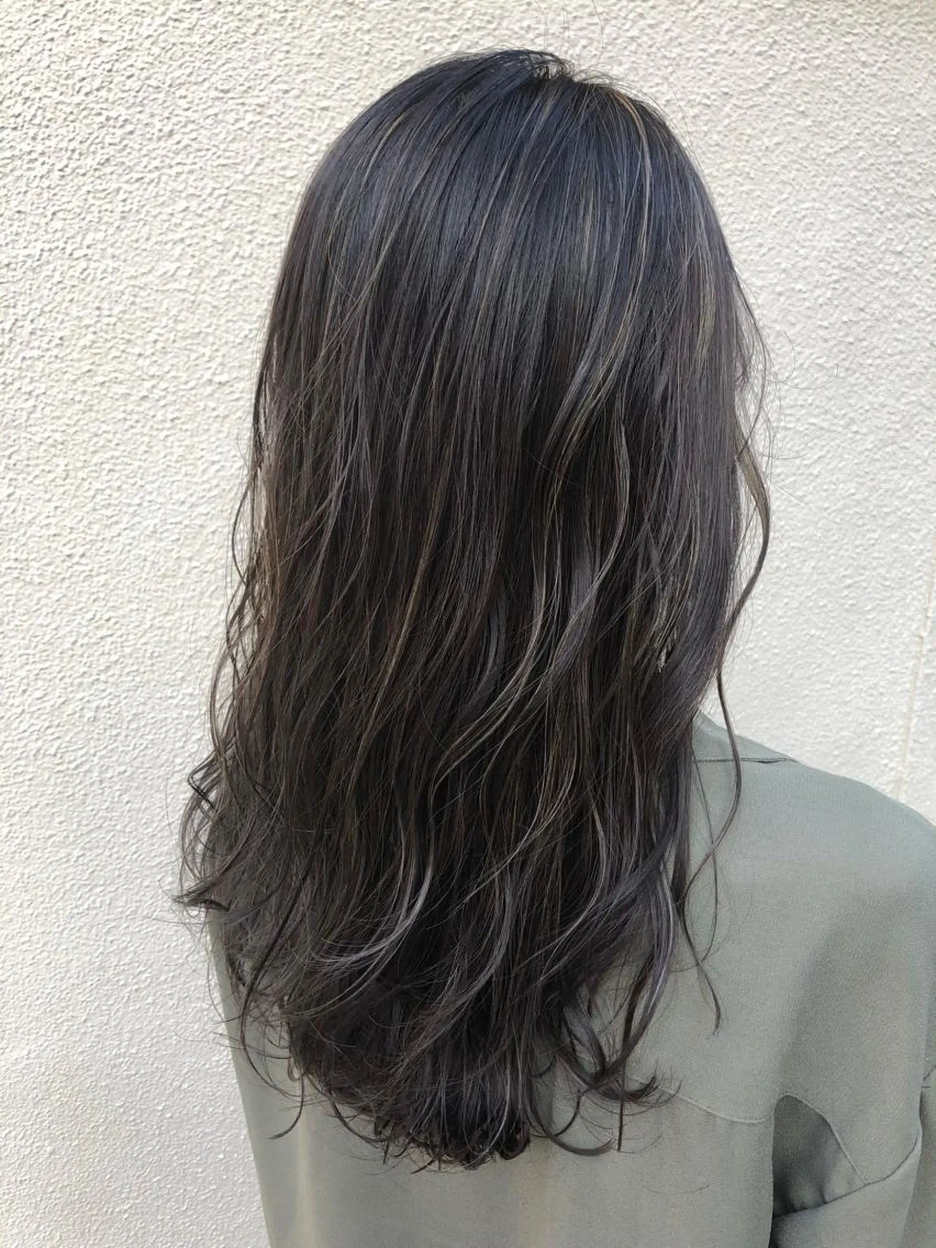 ロング 橋本 敬介のヘアスタイル