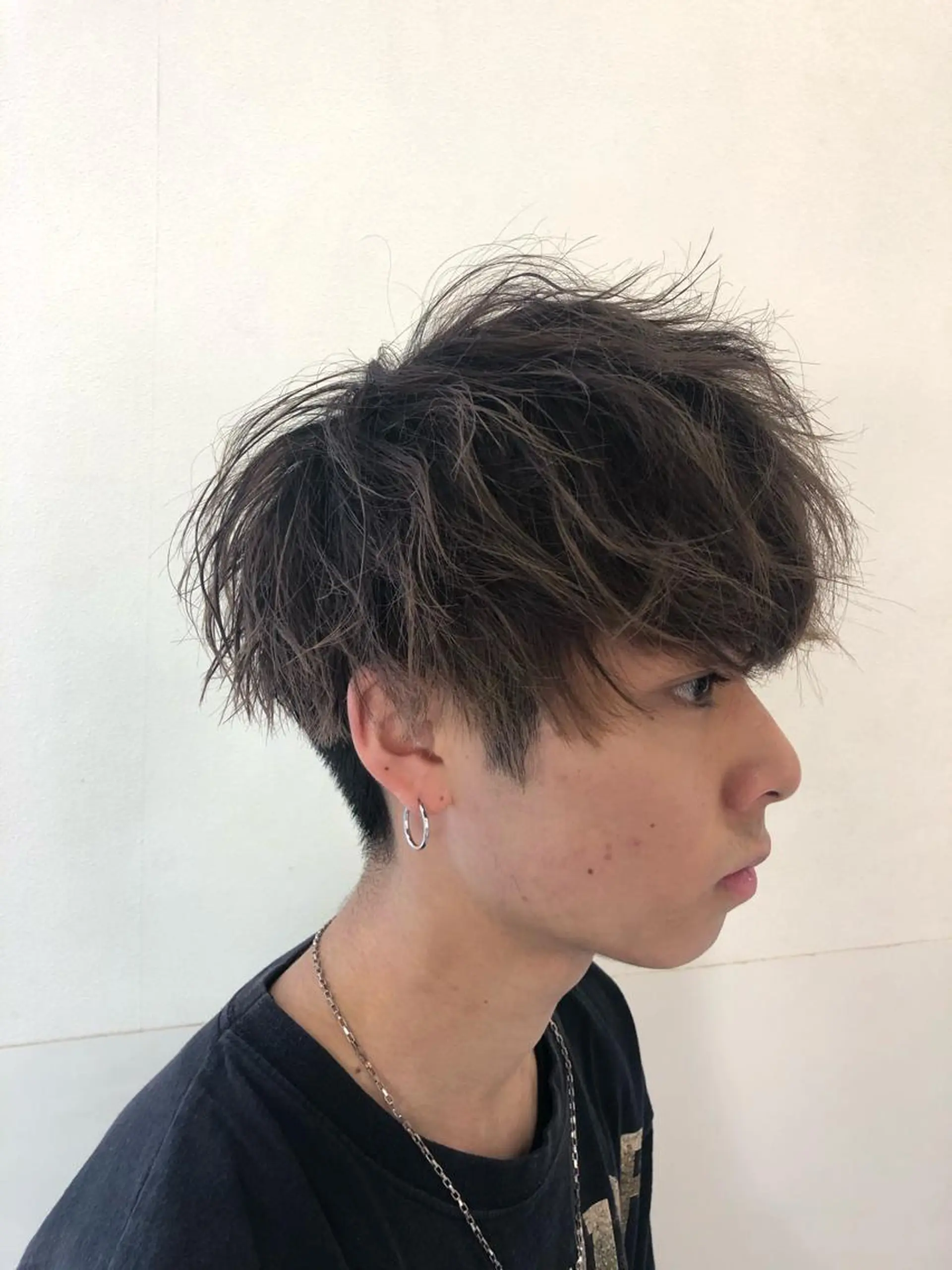 ショート メンズ カット ヘアカラー メンズサロン/戸塚駅 東口3分/冨田大輝のヘアスタイル