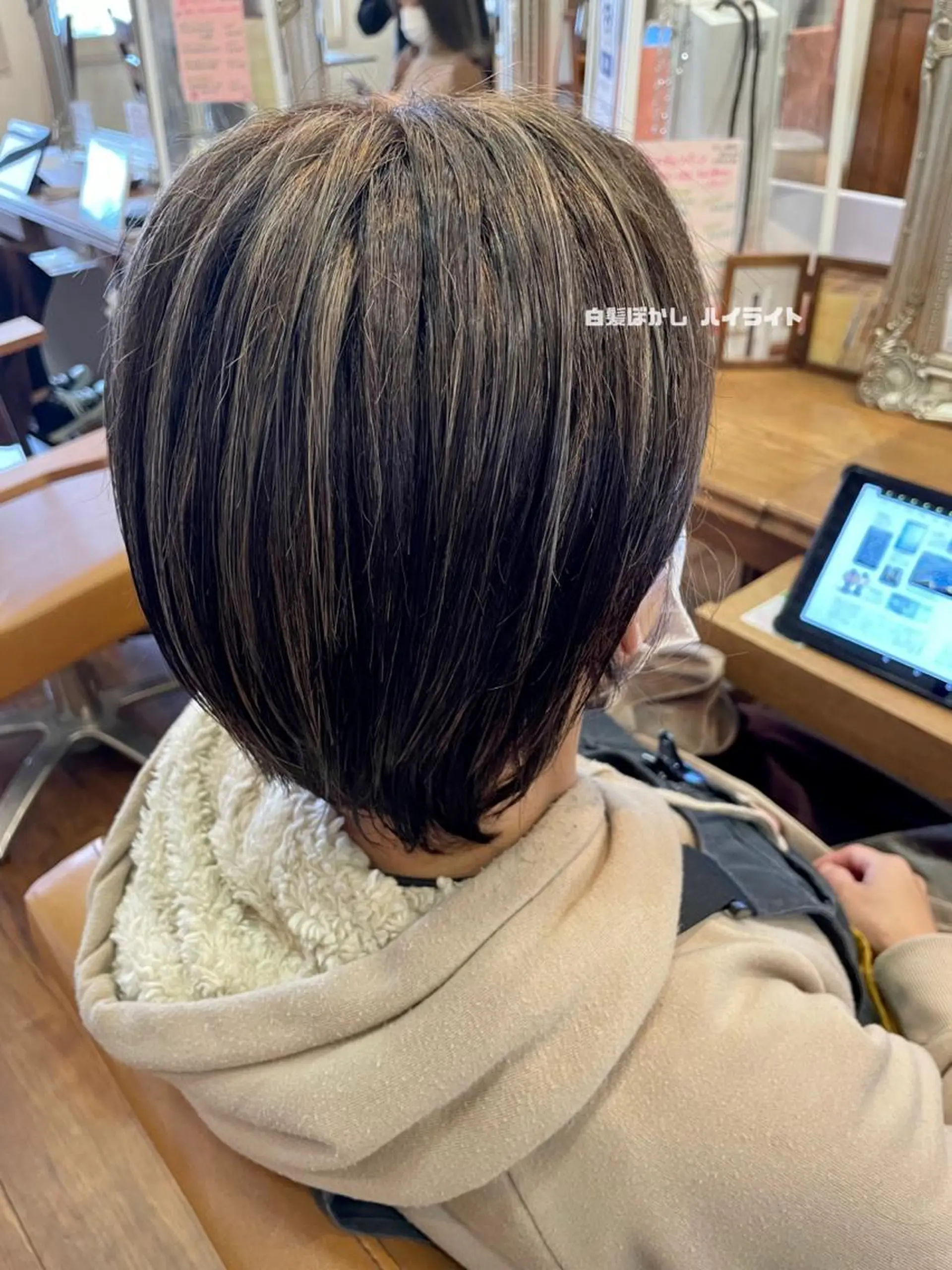 ショート Saako/髪質改善 /耳つぼジュエリーのヘアスタイル