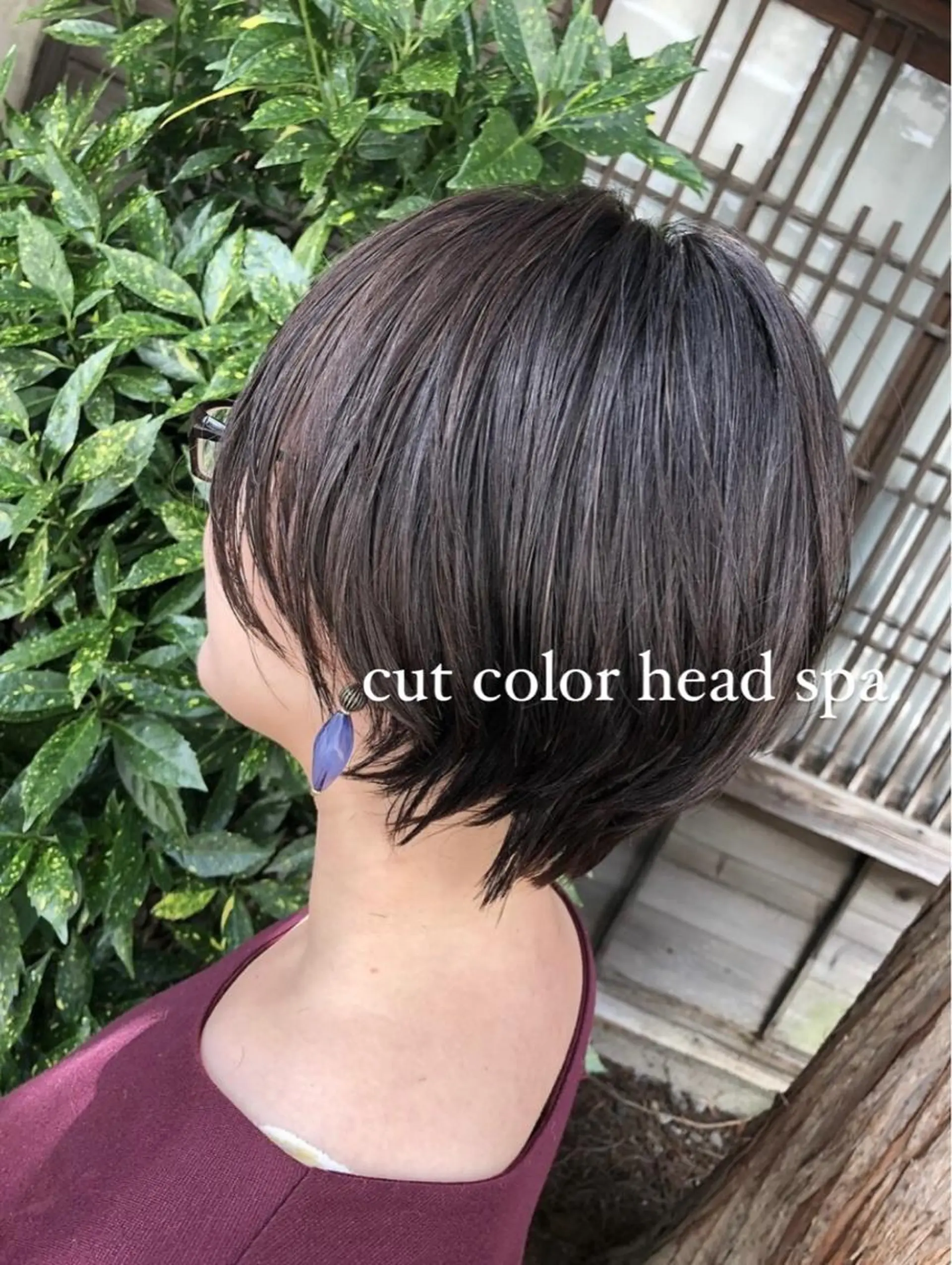 ショート カラー コレットヘアー 田中アヤノのヘアスタイル