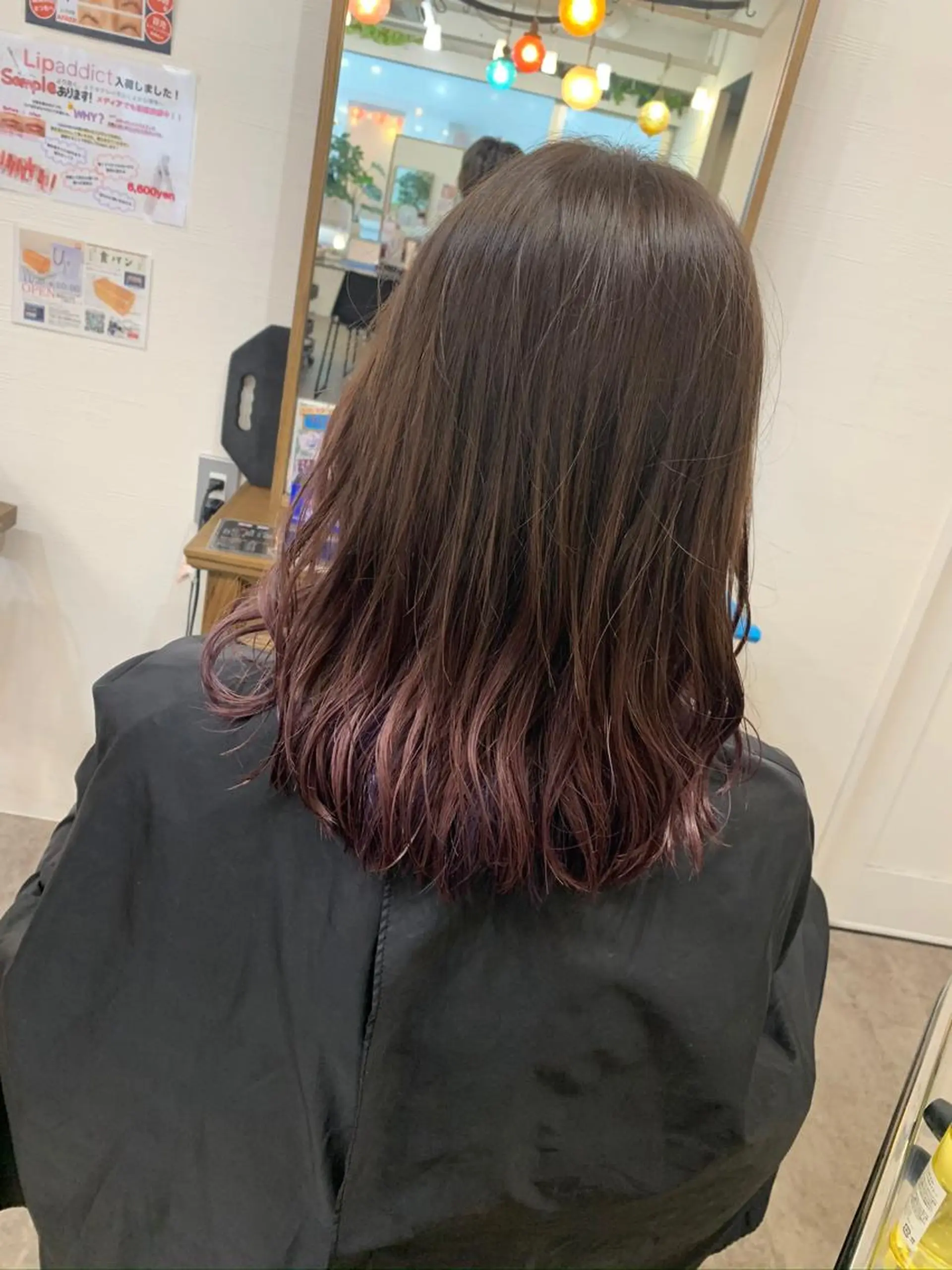 ミディアム カラー メンズ特化パーマ 美容師/小泉賢徒のヘアスタイル
