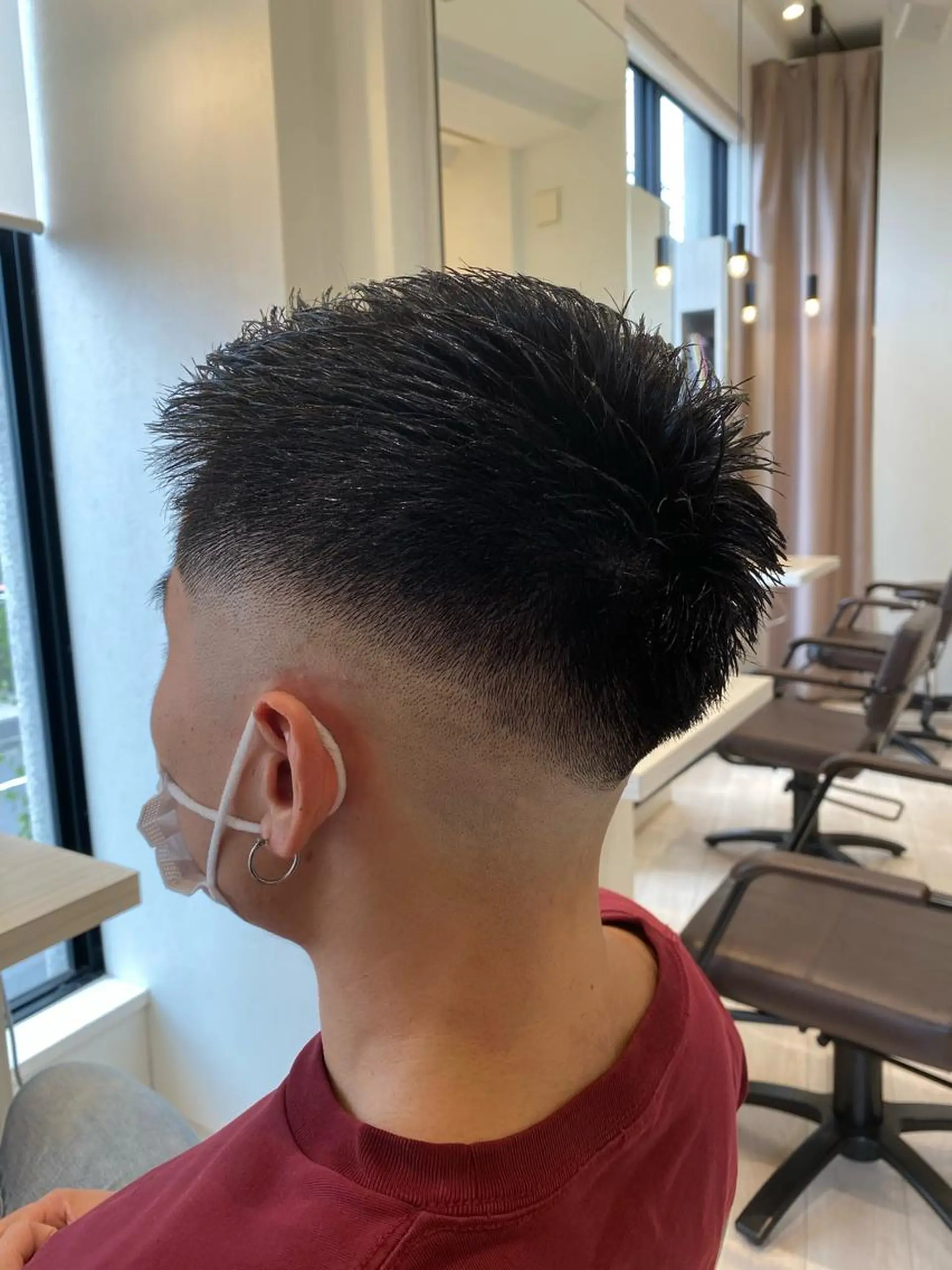 メンズ カット 恵谷 洸のヘアスタイル