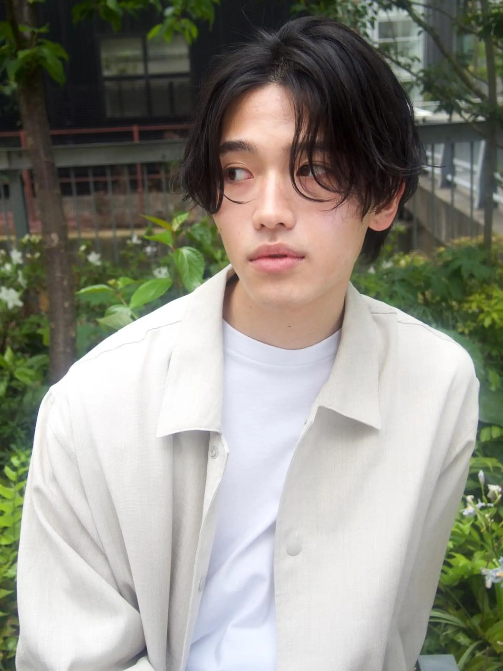 ミディアム メンズ カット 🌿パーマ大好評 メンズ特化🌿ワタルのヘアスタイル