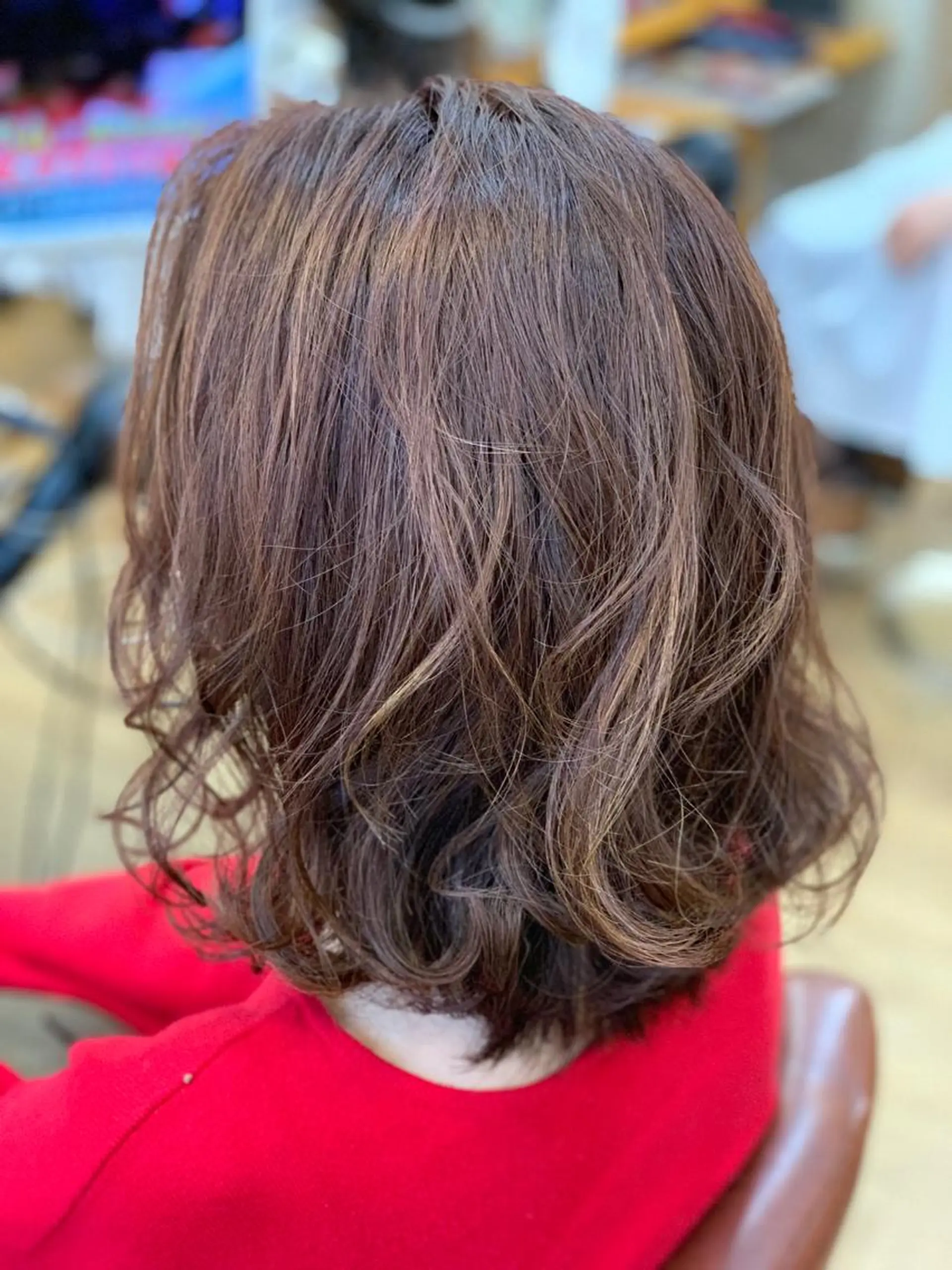 ミディアム カラー ハイライトカラー イルミナカラー ハイライト ✨店長✨松下  和正のヘアスタイル