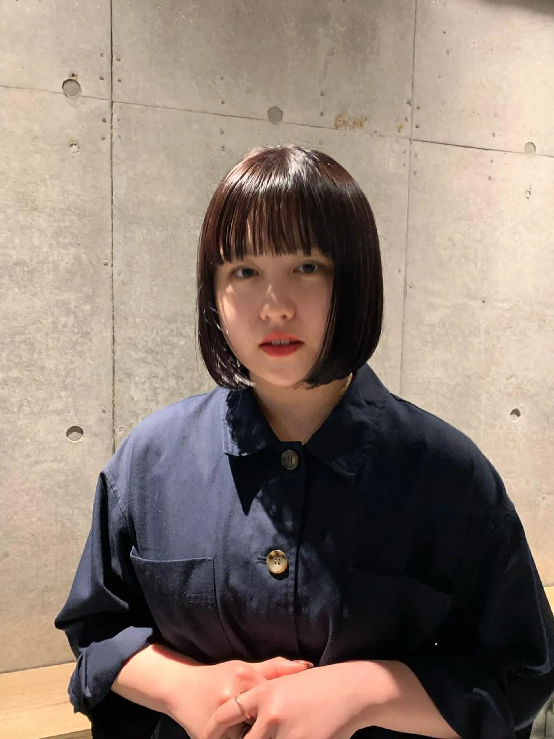 カラー Non/立川/暖色 🌏艶髪/Aujuaのヘアスタイル