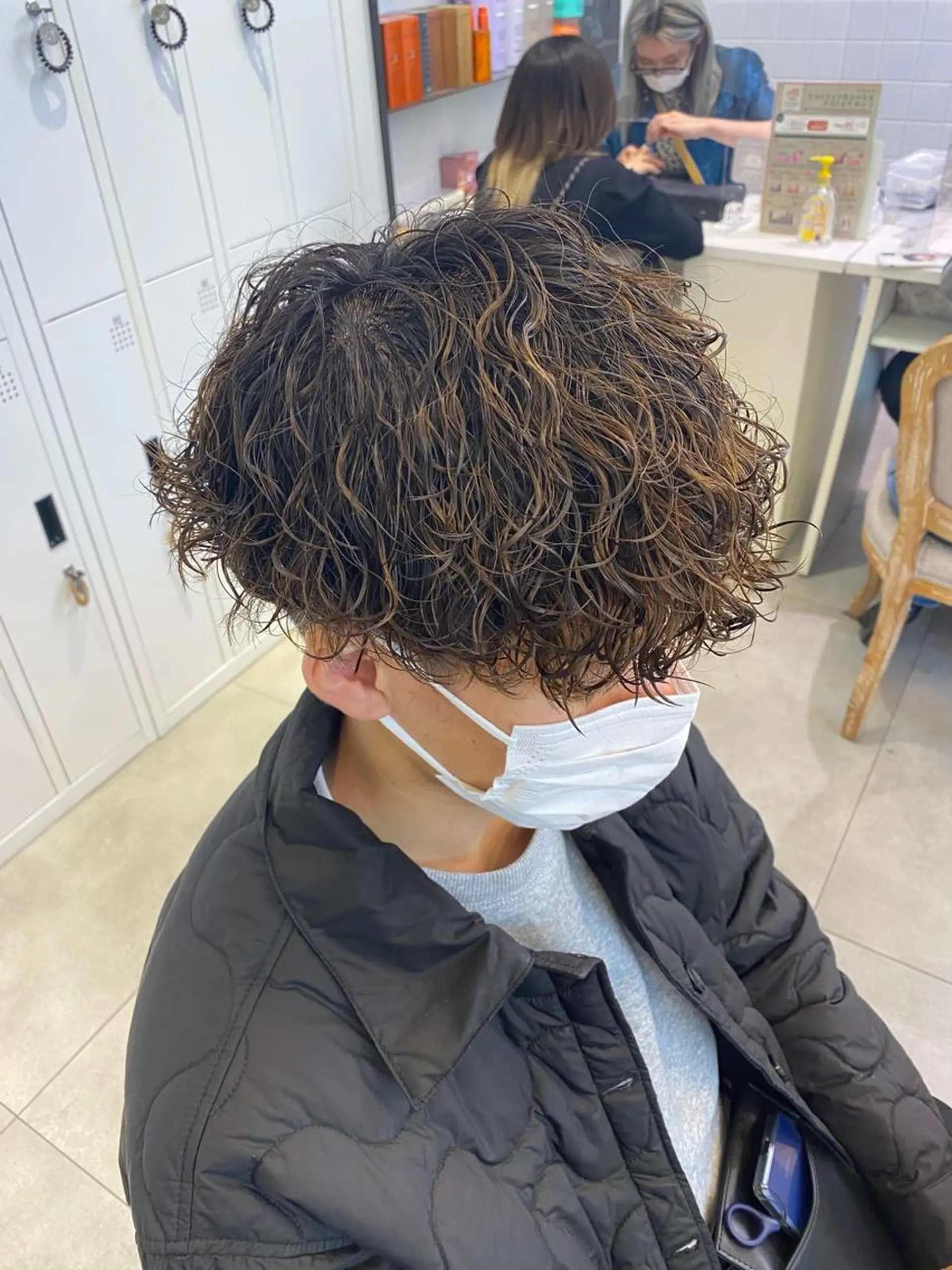 パーマ メンズ 新宿【メンズパーマ】 塩澤太一のヘアスタイル