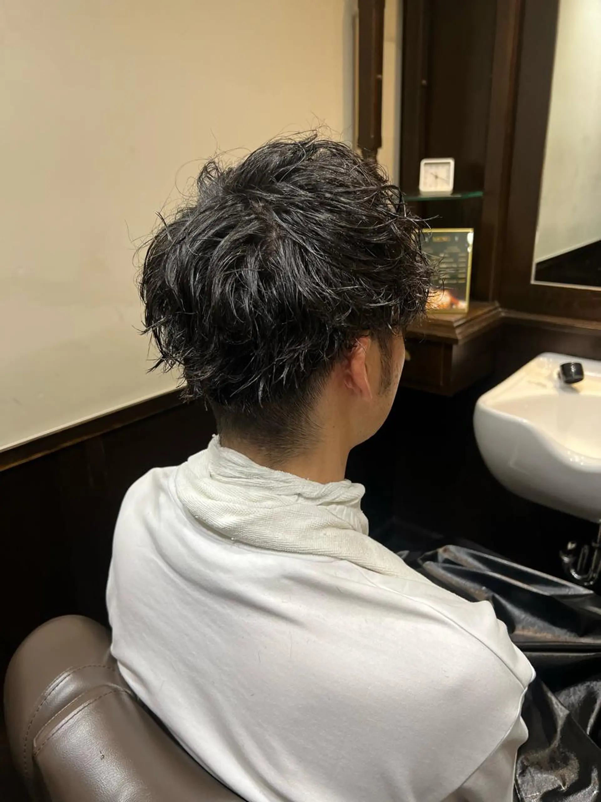 パーマ メンズ 圓子 快のヘアスタイル