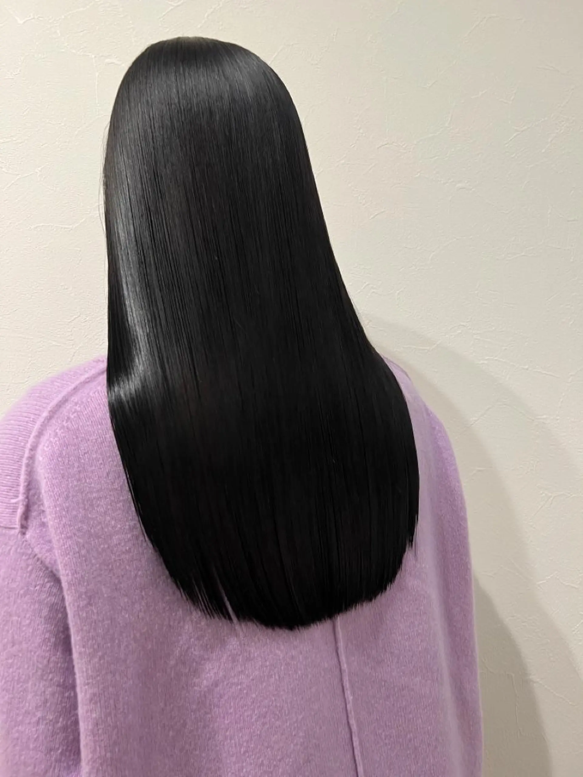 ロング 髪質改善 カット 縮毛矯正 高崎 絵里子のヘアスタイル