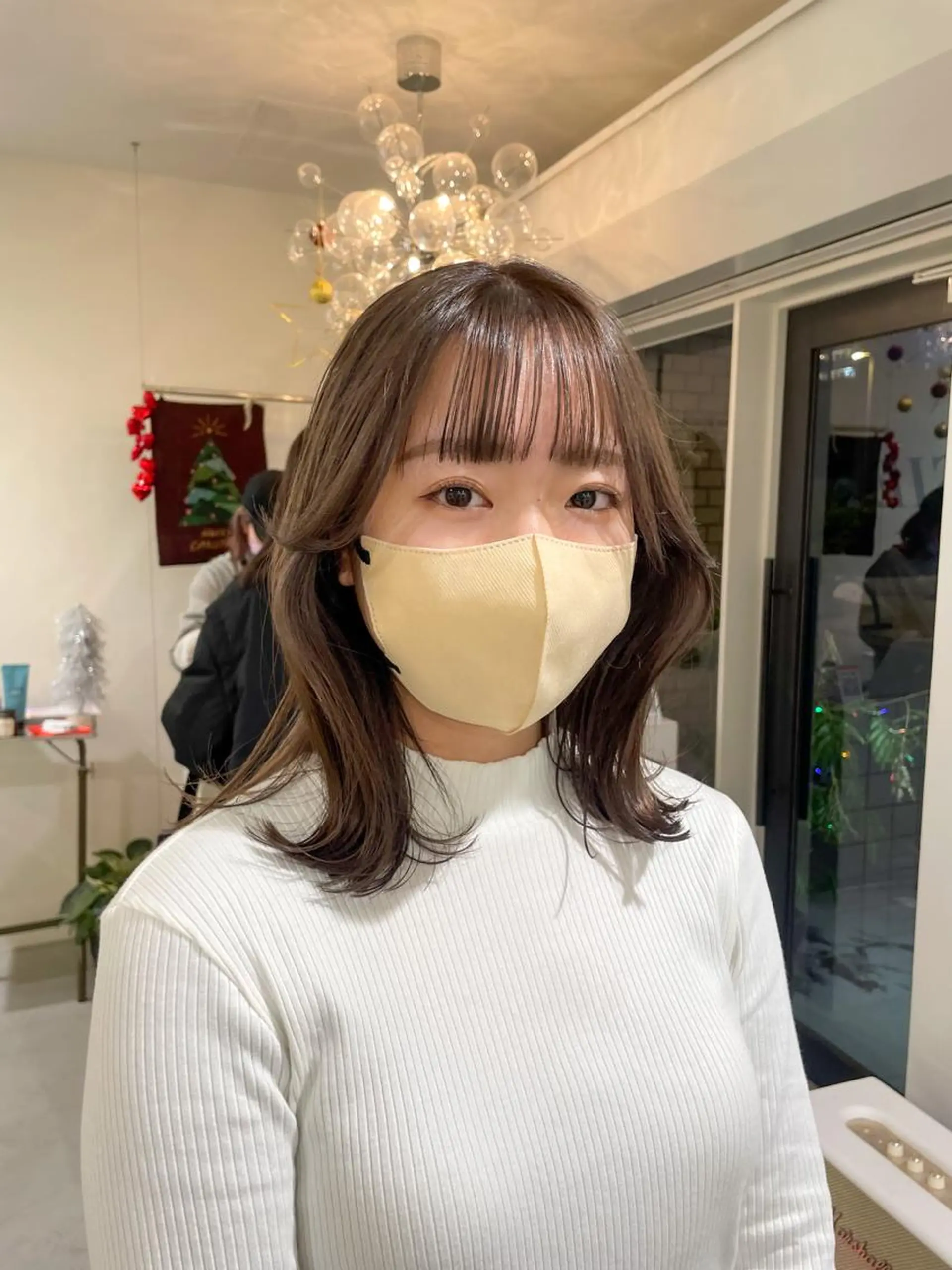 ミディアム カラー Koto🌿 ブリーチなしカラーのヘアスタイル